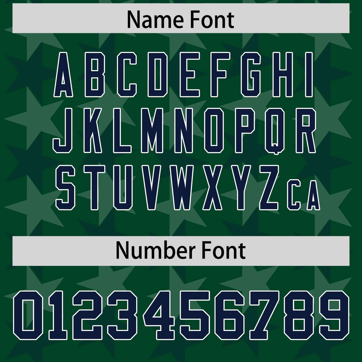 Custom Green Navy Personalized All Star Graffiti Pattern Authentic American Football Jersey