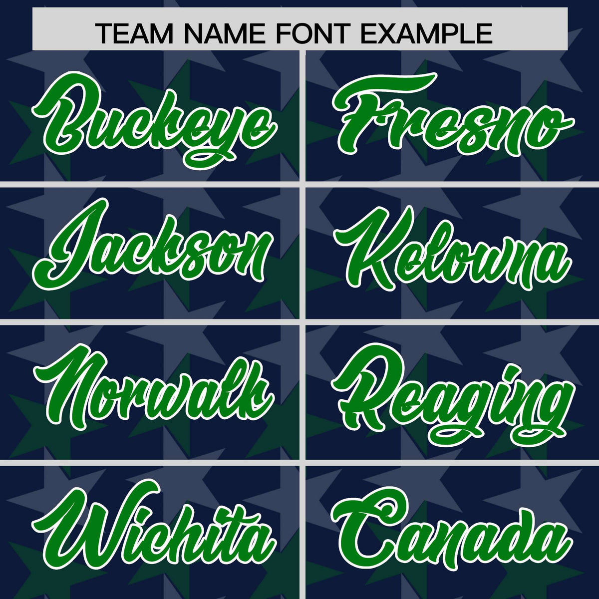 Custom Navy Kelly Green Personalized All Star Graffiti Pattern Authentic American Football Jersey