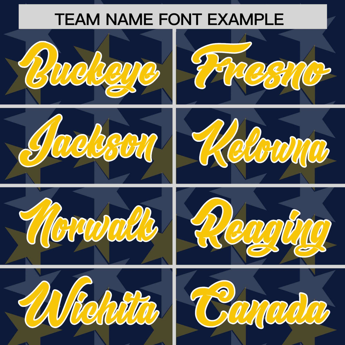 Custom Navy Gold Personalized All Star Graffiti Pattern Authentic American Football Jersey