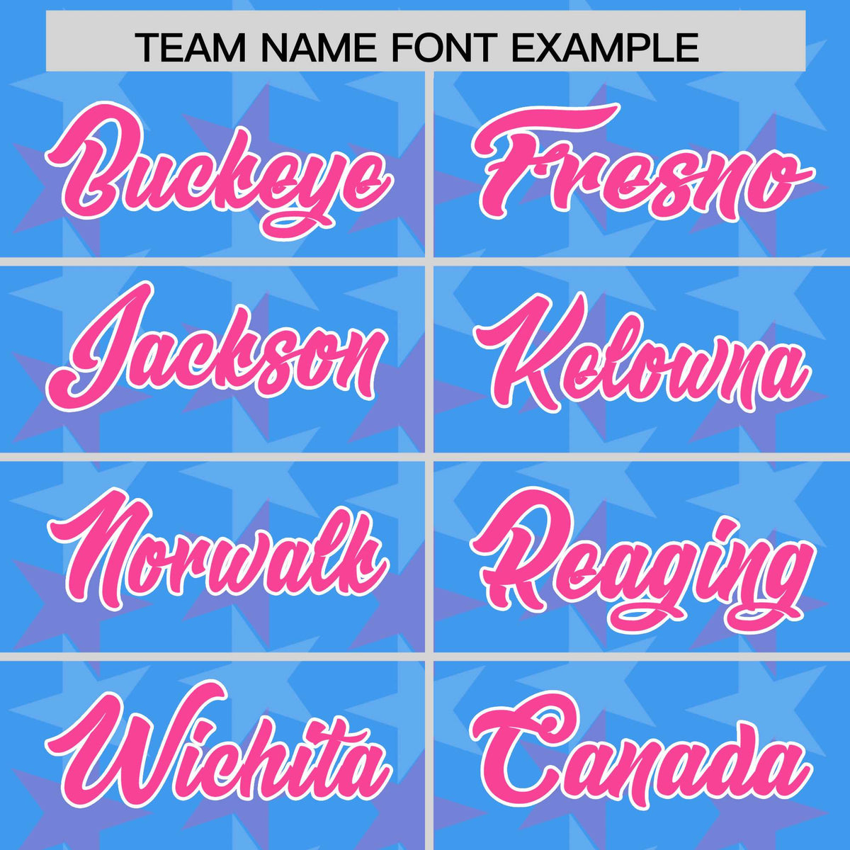 Custom Light Blue Pink Personalized All Star Graffiti Pattern Authentic American Football Jersey