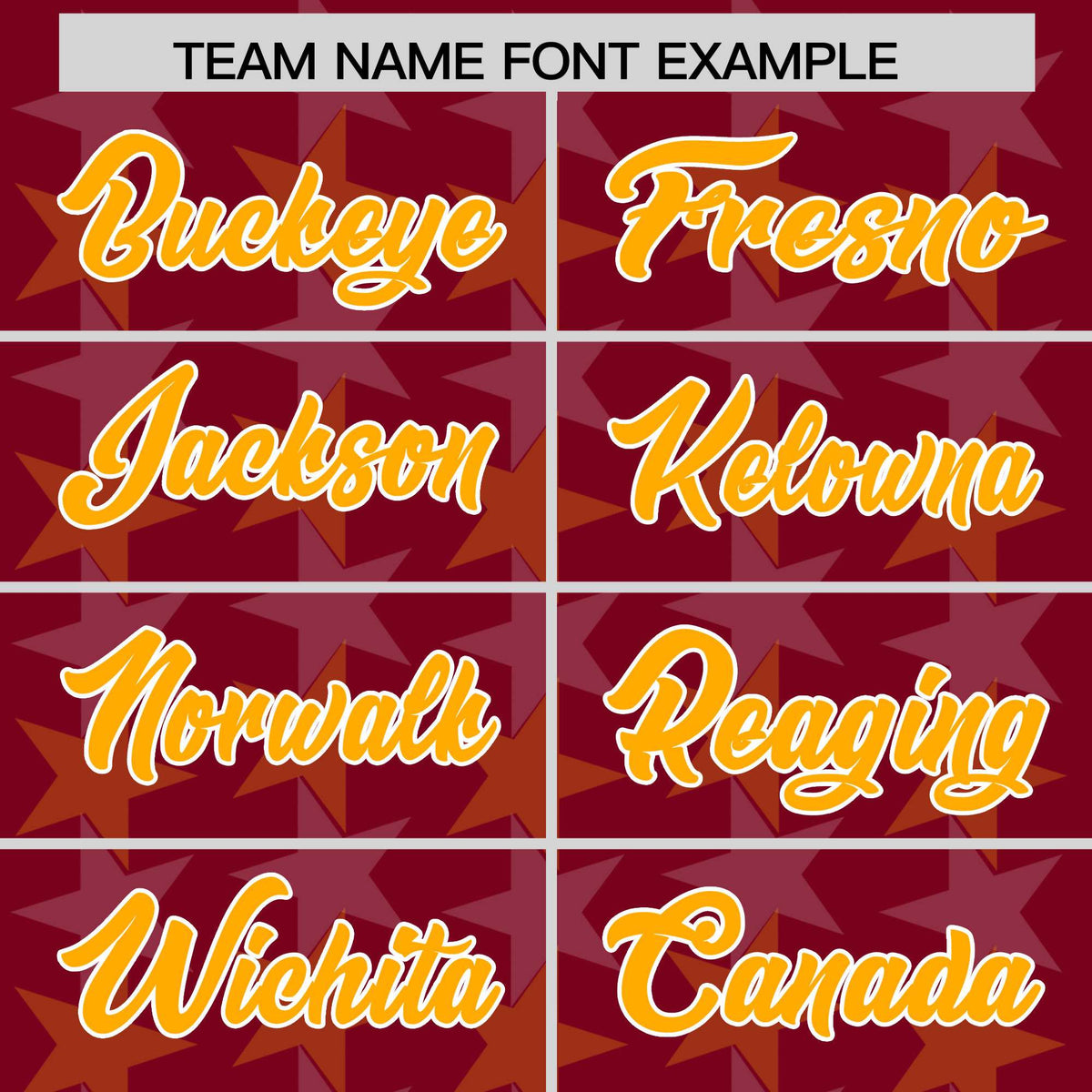 Custom Crimson Yellow Personalized All Star Graffiti Pattern Authentic American Football Jersey