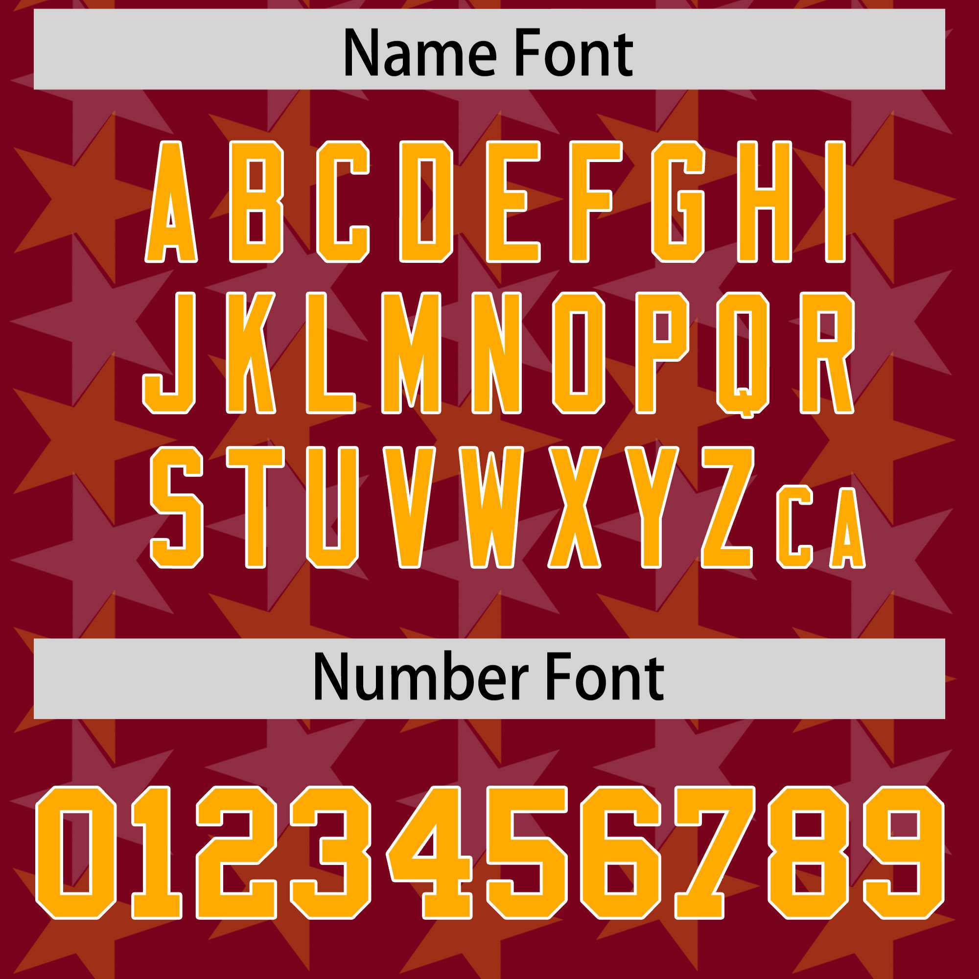 Custom Crimson Yellow Personalized All Star Graffiti Pattern Authentic American Football Jersey