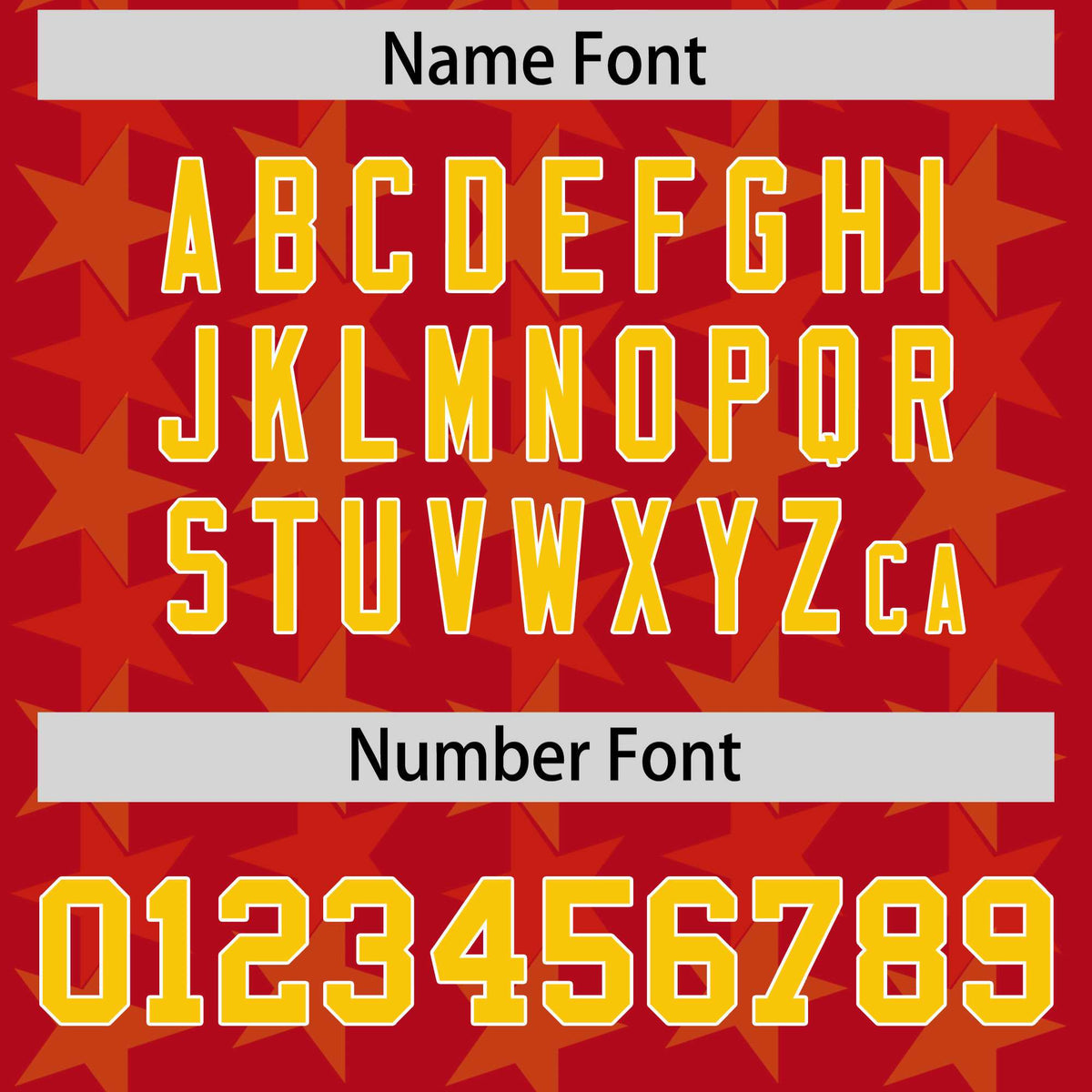 Custom Red Yellow Personalized All Star Graffiti Pattern Authentic American Football Jersey