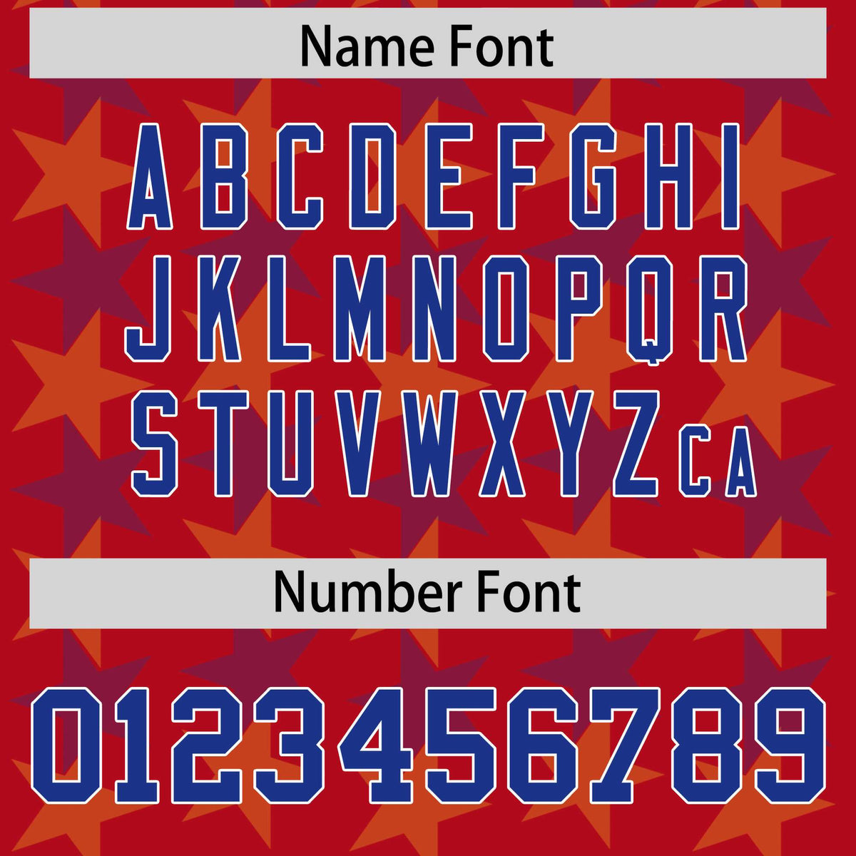 Custom Red Royal Personalized All Star Graffiti Pattern Authentic American Football Jersey