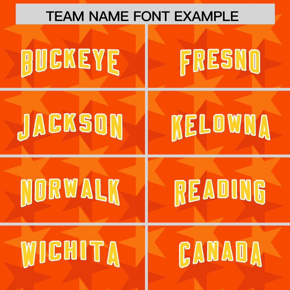 Custom Orange Gold Personalized All Star Graffiti Pattern Authentic American Football Jersey