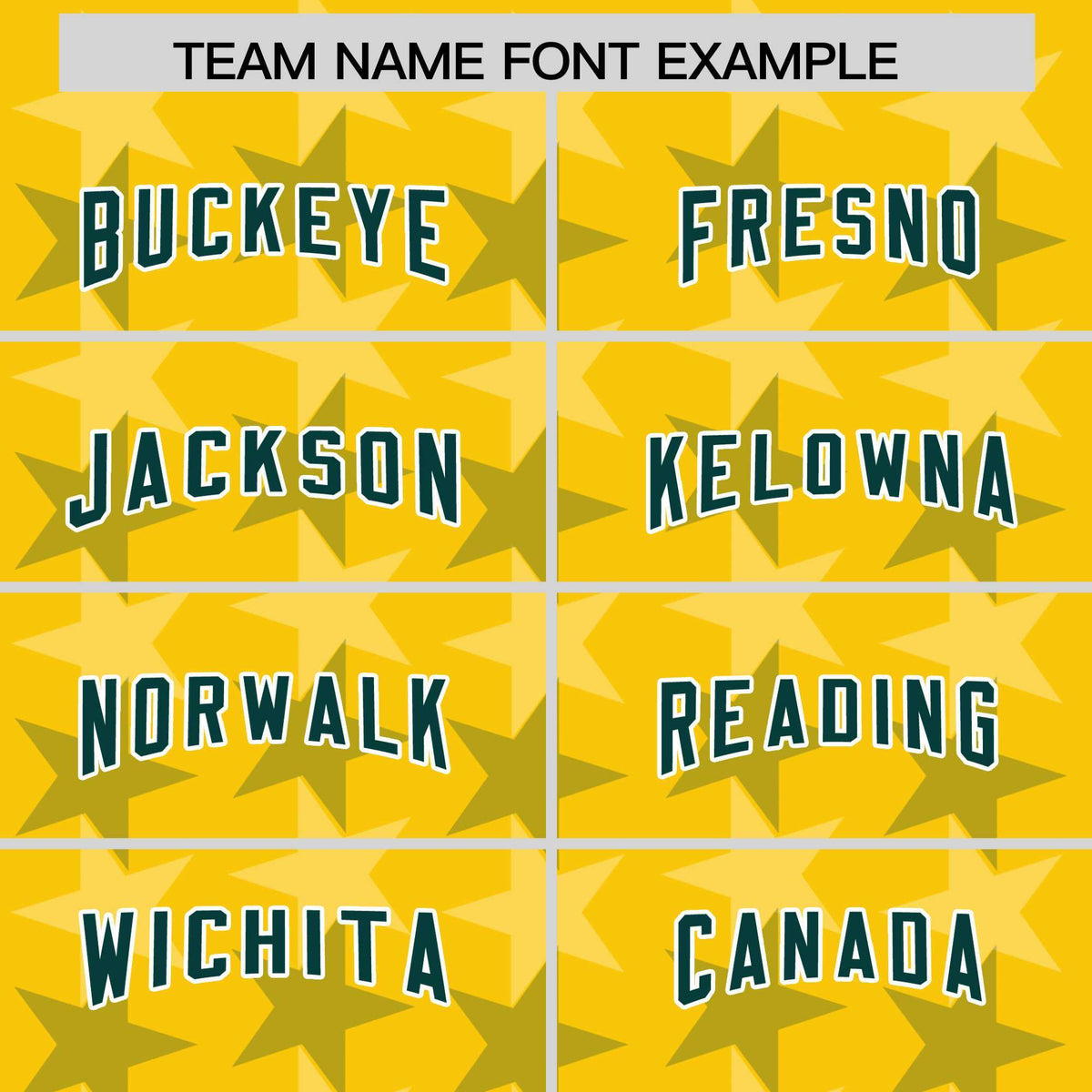 Custom Gold Green Personalized All Star Graffiti Pattern Authentic American Football Jersey