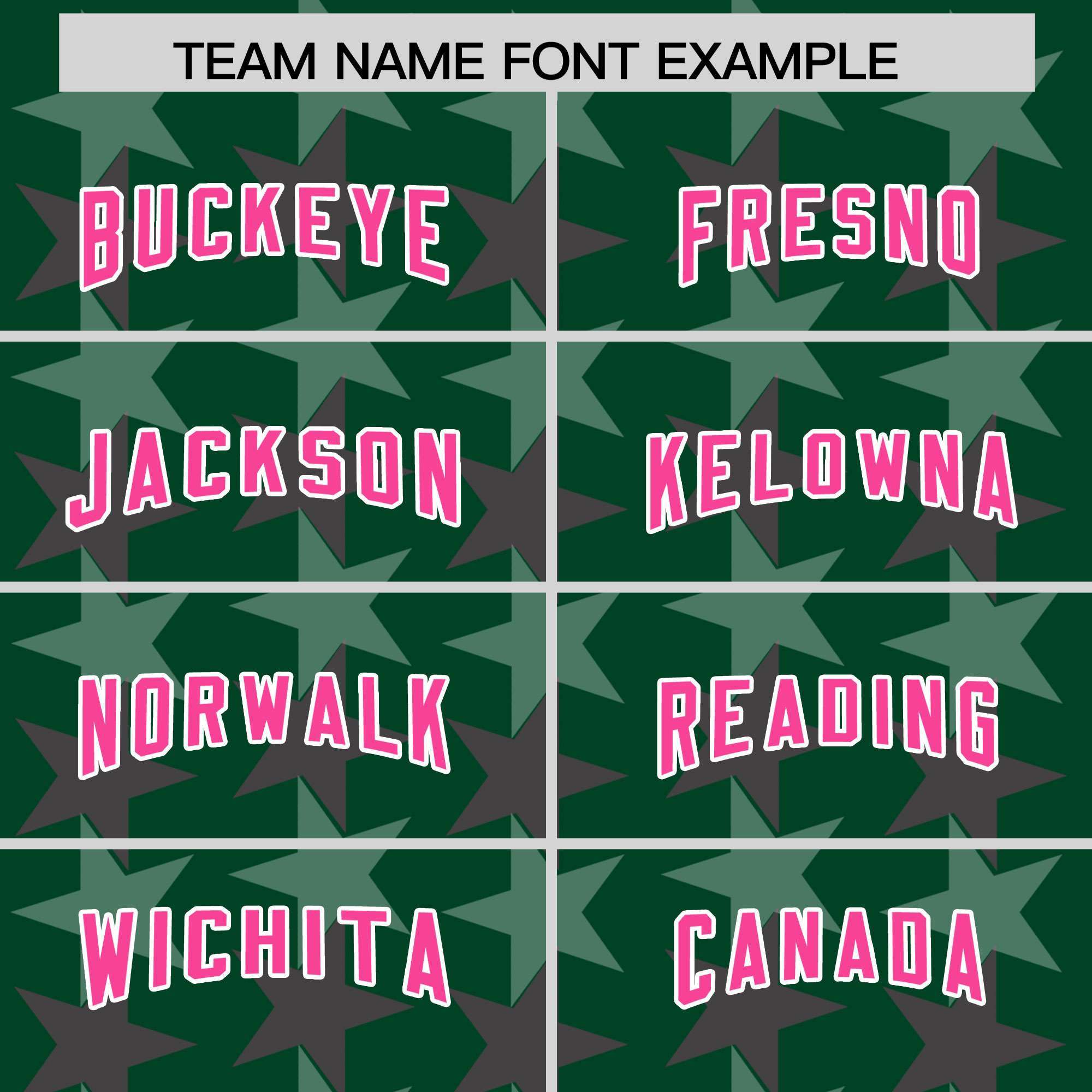Custom Green Pink Personalized All Star Graffiti Pattern Authentic American Football Jersey