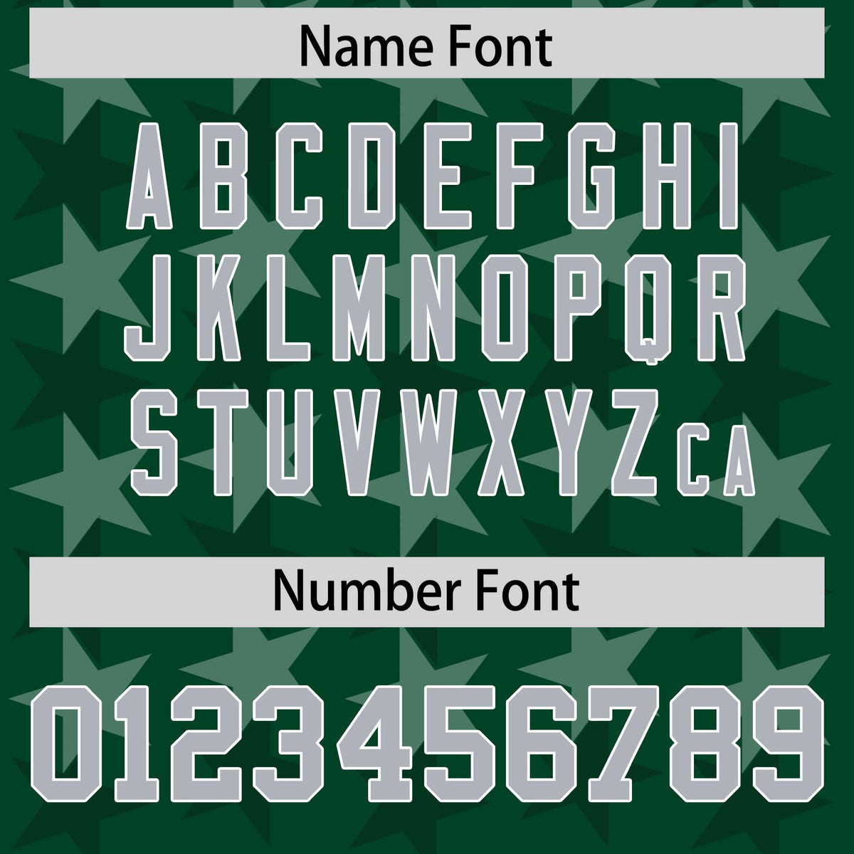 Custom Green Grey Personalized All Star Graffiti Pattern Authentic American Football Jersey