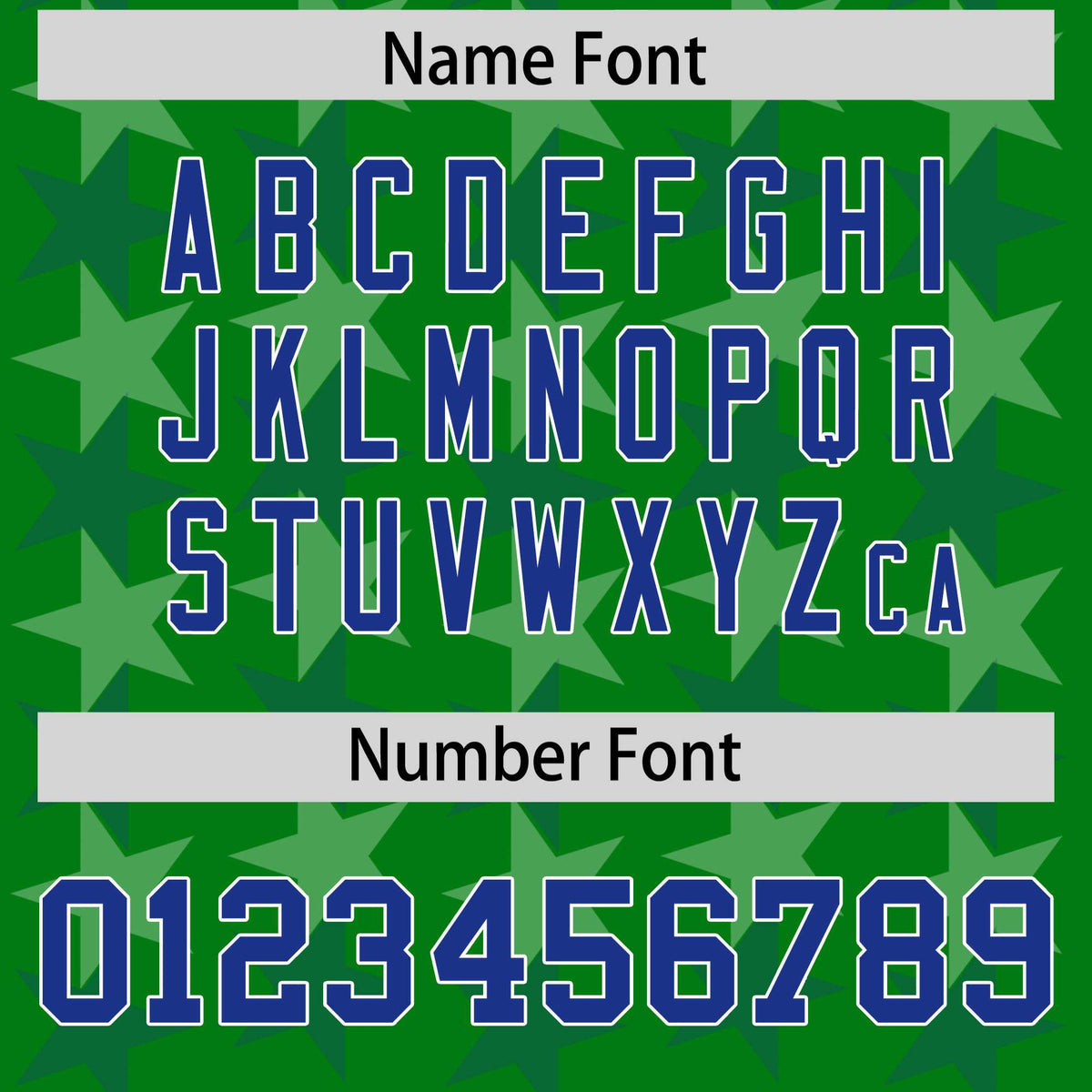 Custom Kelly Green Royal Personalized All Star Graffiti Pattern Authentic American Football Jersey