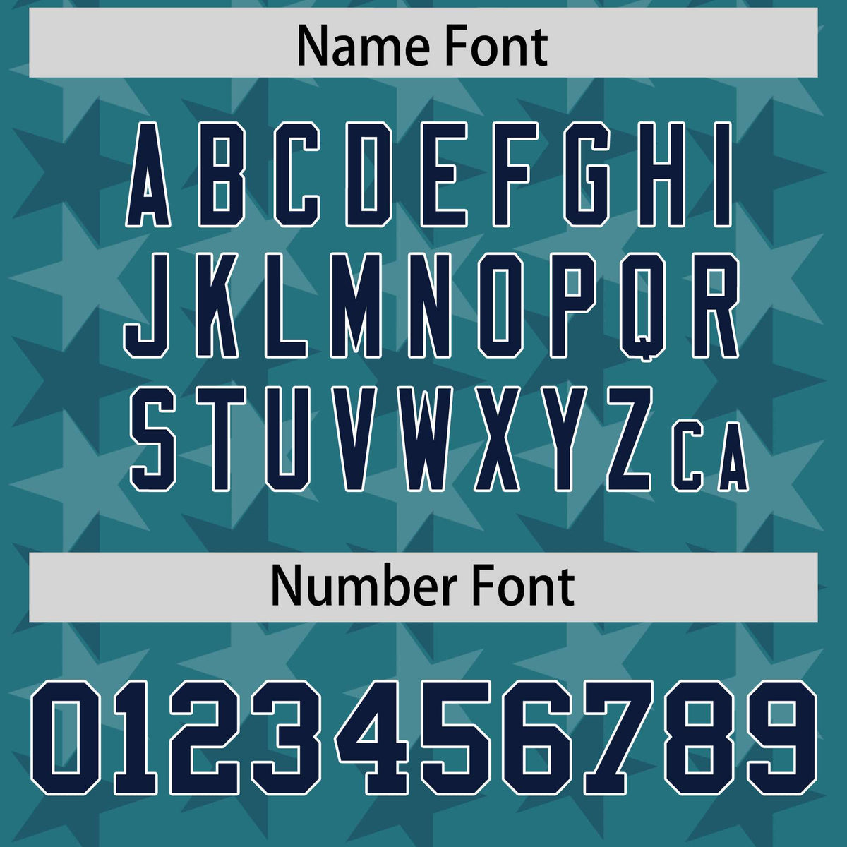 Custom Aqua Navy Personalized All Star Graffiti Pattern Authentic American Football Jersey