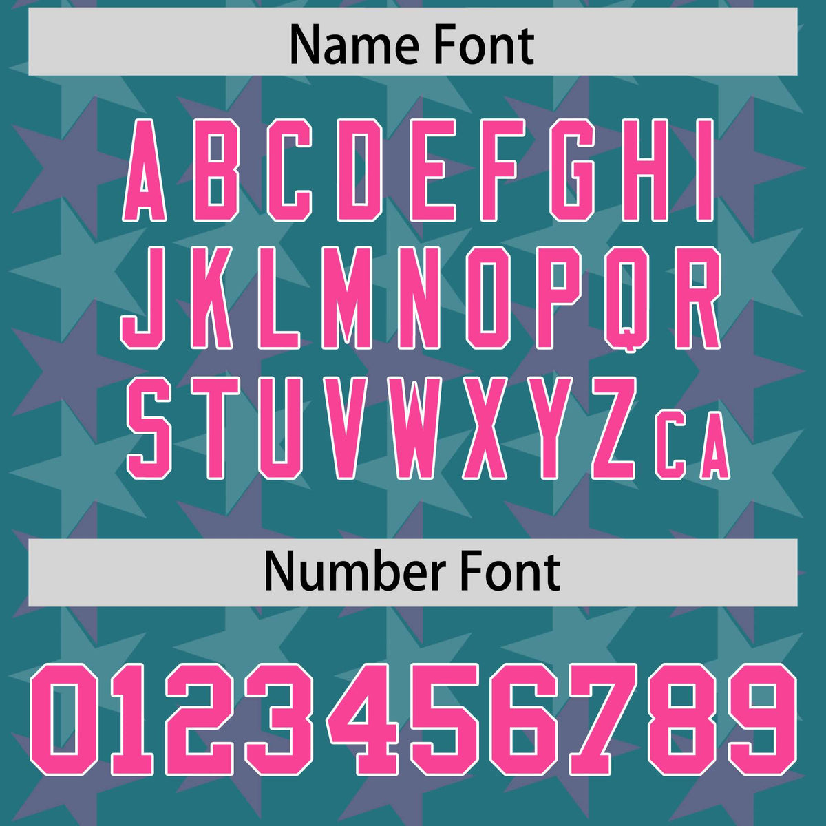 Custom Aqua Pink Personalized All Star Graffiti Pattern Authentic American Football Jersey