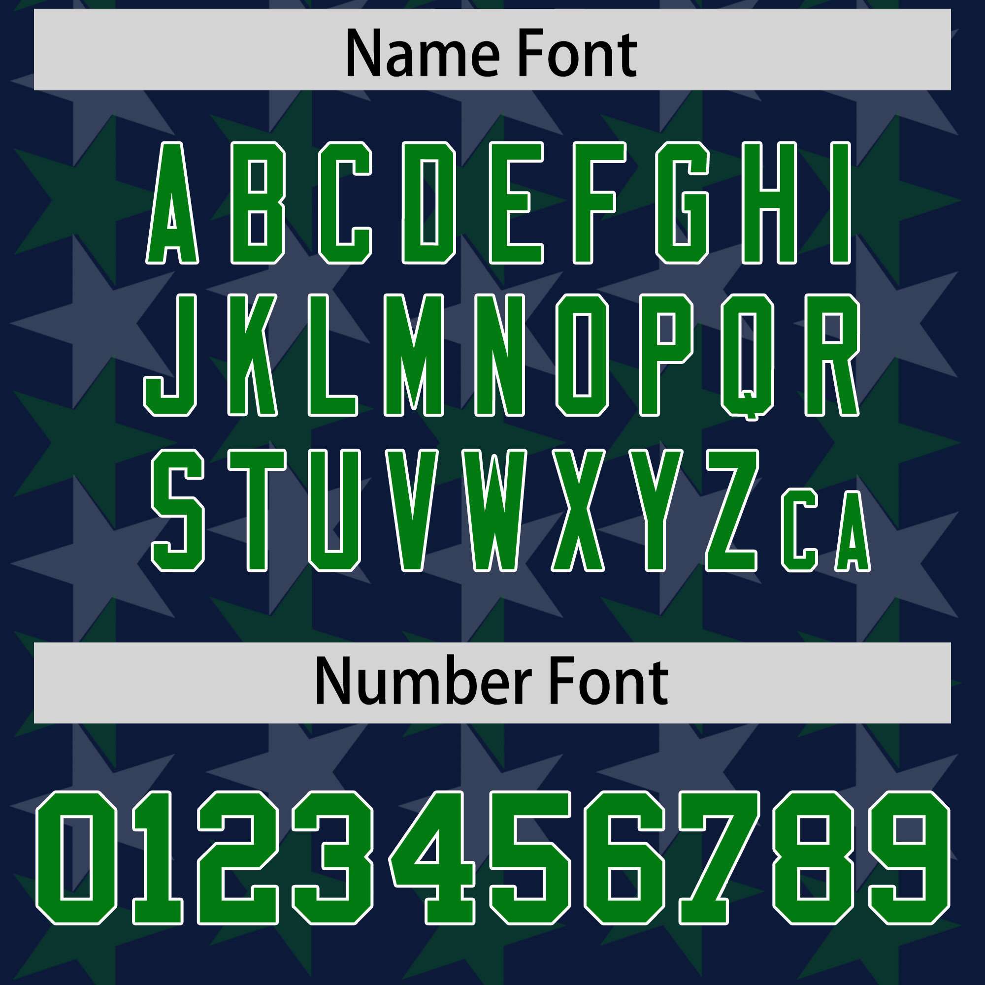 Custom Navy Kelly Green Personalized All Star Graffiti Pattern Authentic American Football Jersey