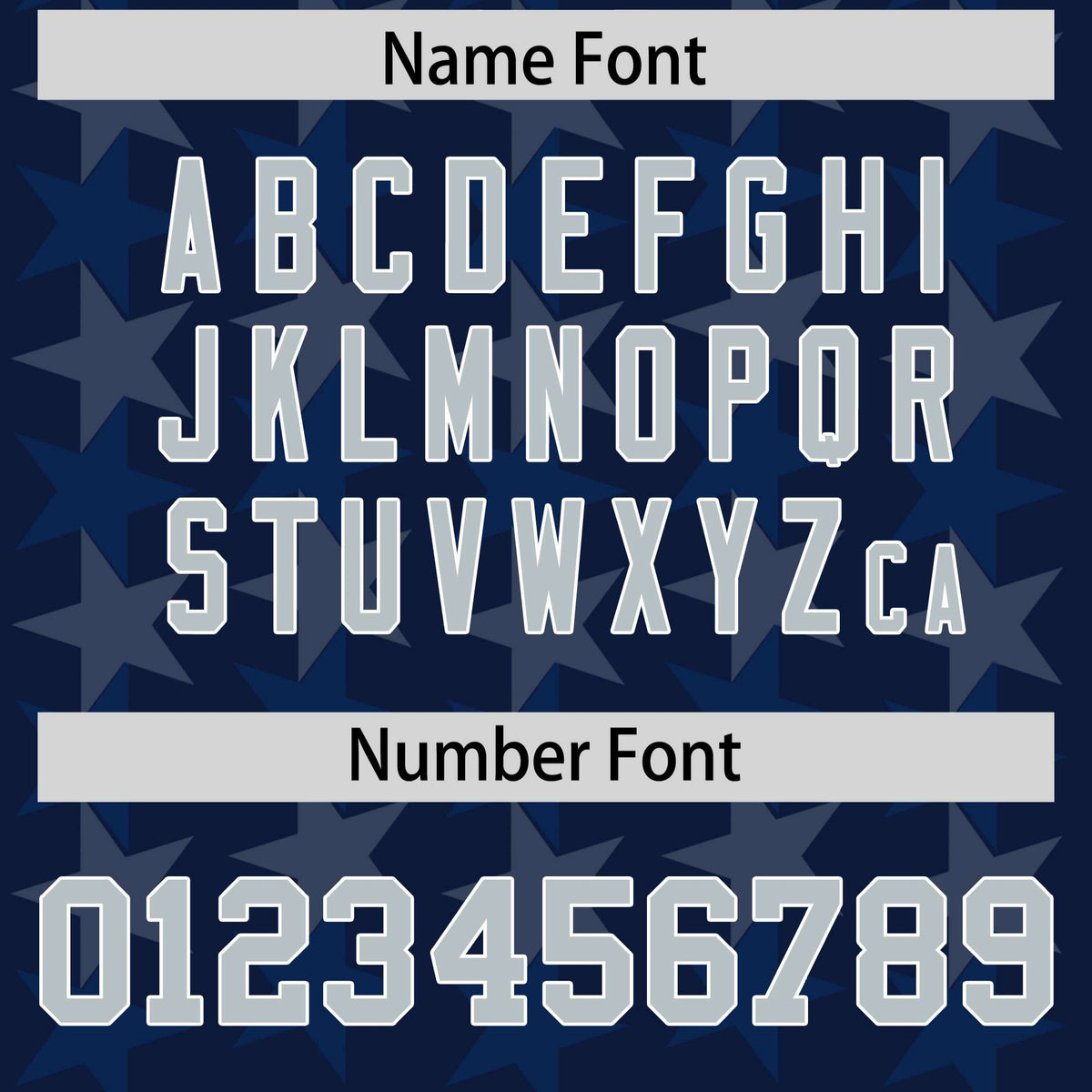 Custom Navy Grey Personalized All Star Graffiti Pattern Authentic American Football Jersey