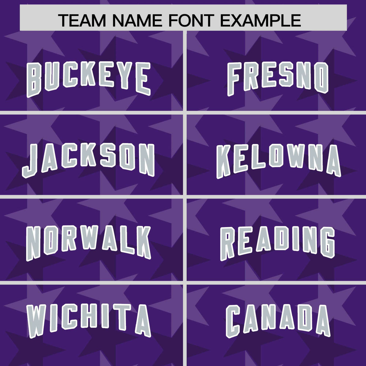 Custom Purple Grey Personalized All Star Graffiti Pattern Authentic American Football Jersey