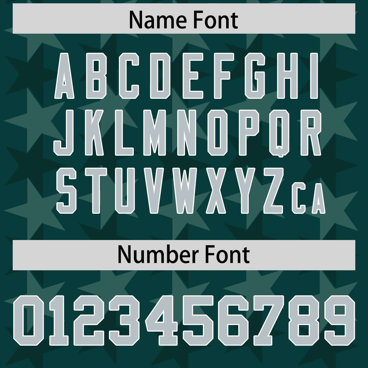 Custom Midnight Green Grey Personalized All Star Graffiti Pattern Authentic American Football Jersey