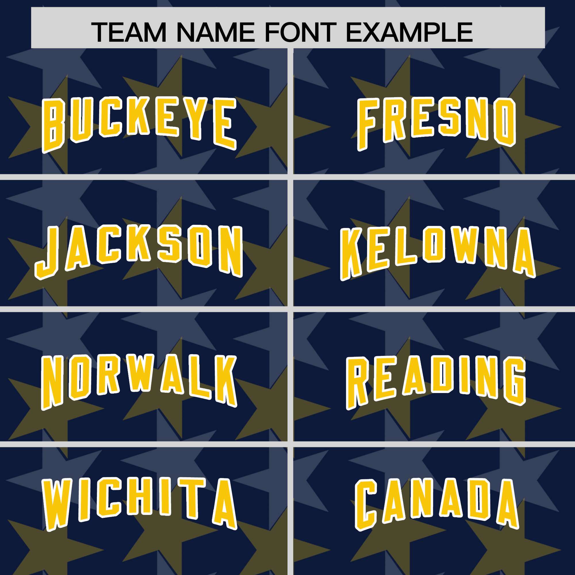Custom Navy Gold Personalized All Star Graffiti Pattern Authentic American Football Jersey