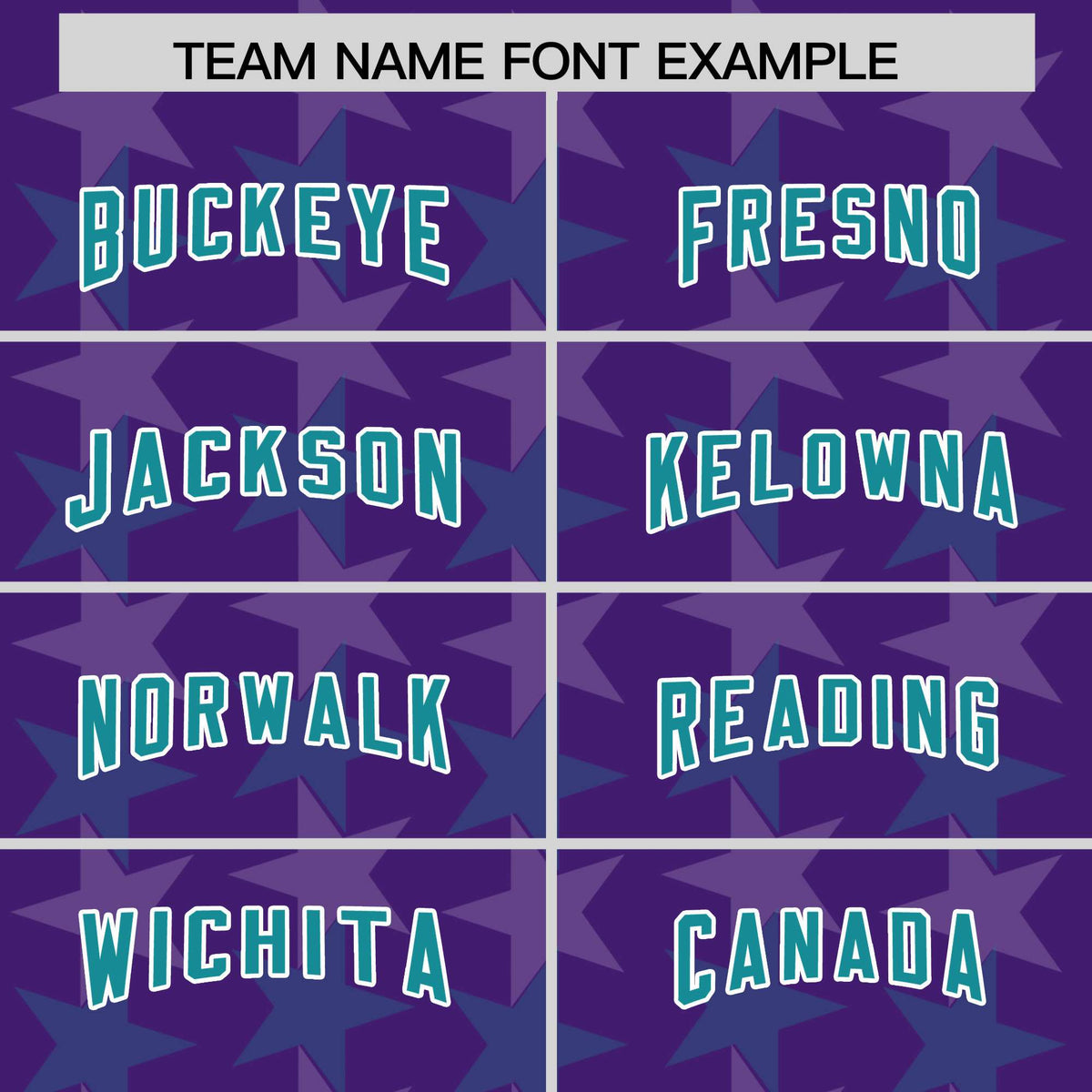 Custom Purple Aqua Personalized All Star Graffiti Pattern Authentic American Football Jersey