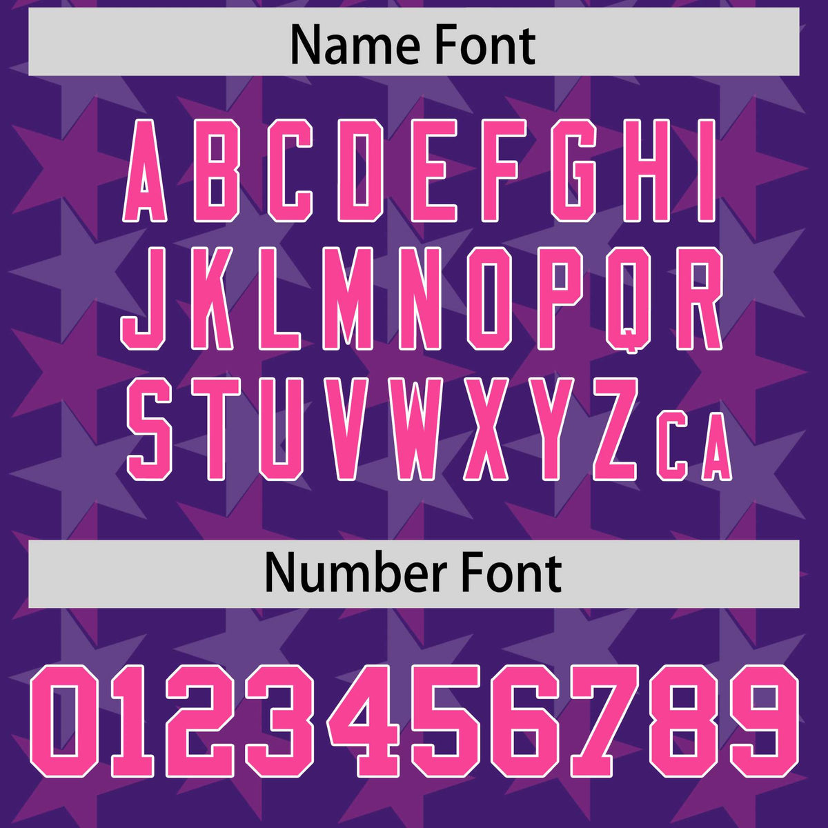 Custom Purple Pink Personalized All Star Graffiti Pattern Authentic American Football Jersey