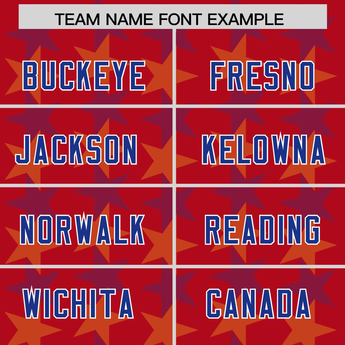 Custom Red Royal Personalized All Star Graffiti Pattern Authentic American Football Jersey