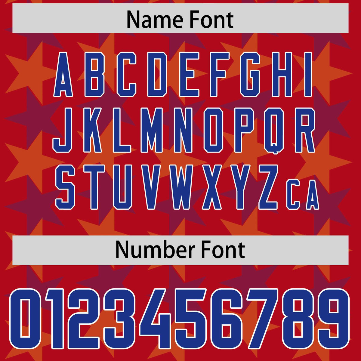 Custom Red Royal Personalized All Star Graffiti Pattern Authentic American Football Jersey