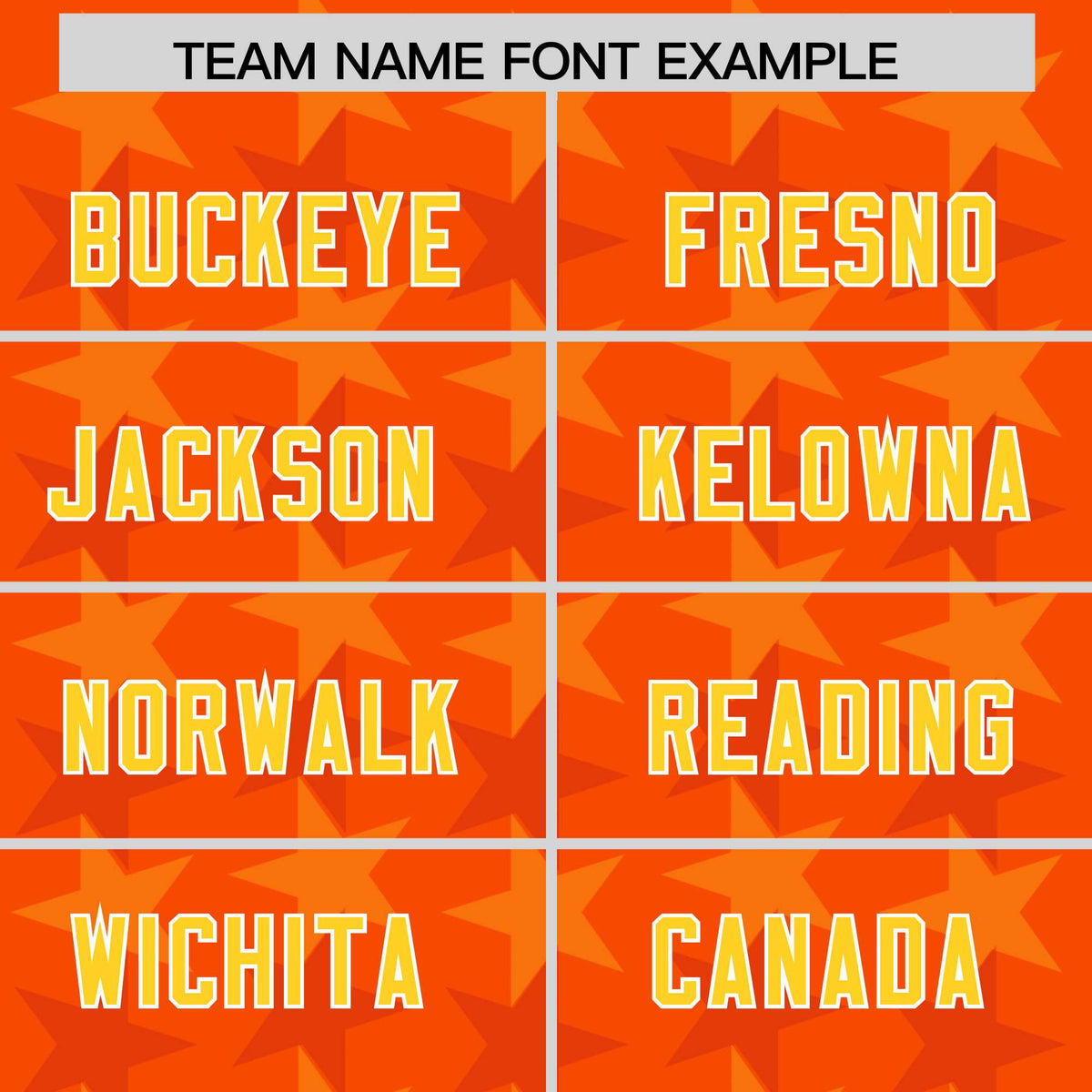 Custom Orange Gold Personalized All Star Graffiti Pattern Authentic American Football Jersey