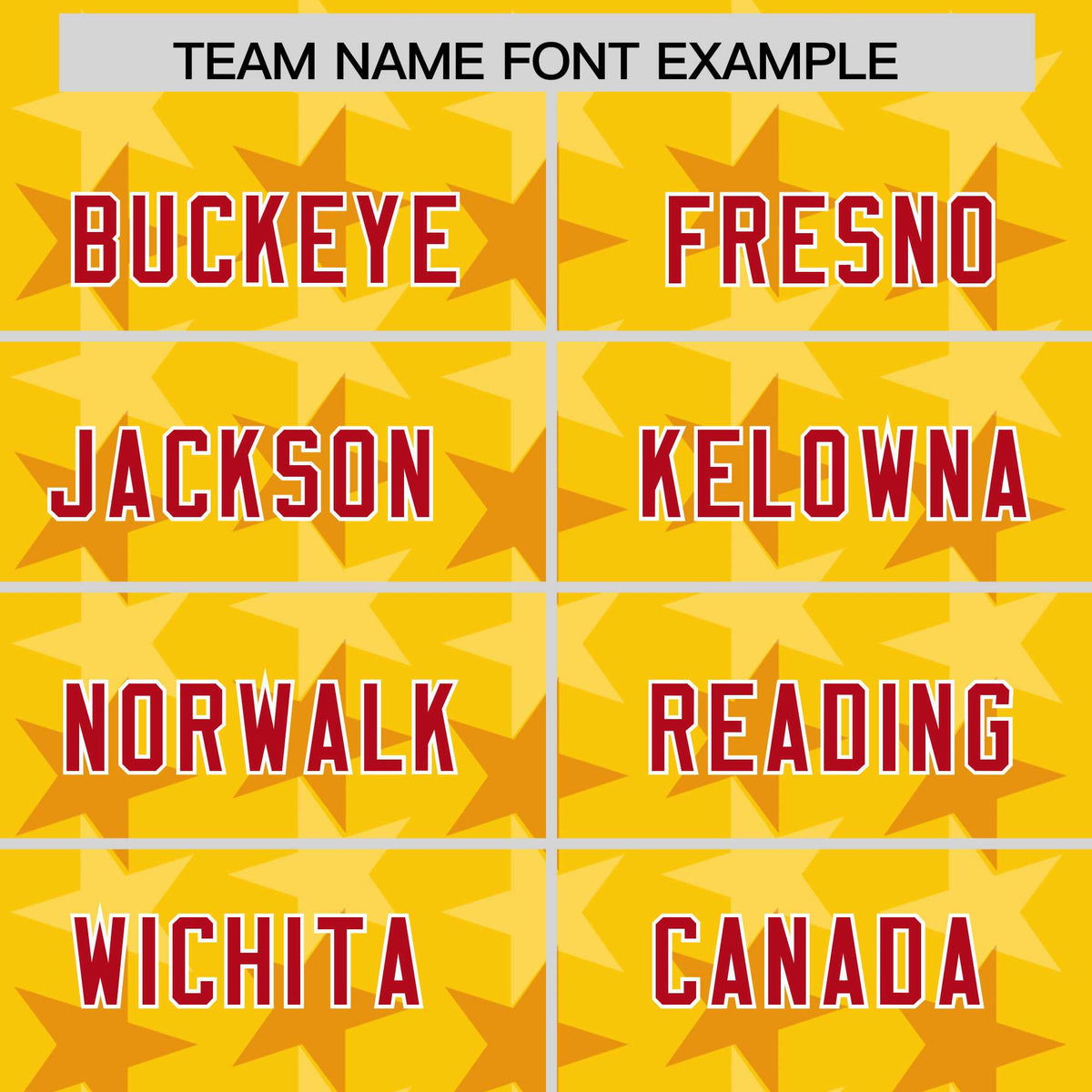 Custom Gold Red Personalized All Star Graffiti Pattern Authentic American Football Jersey