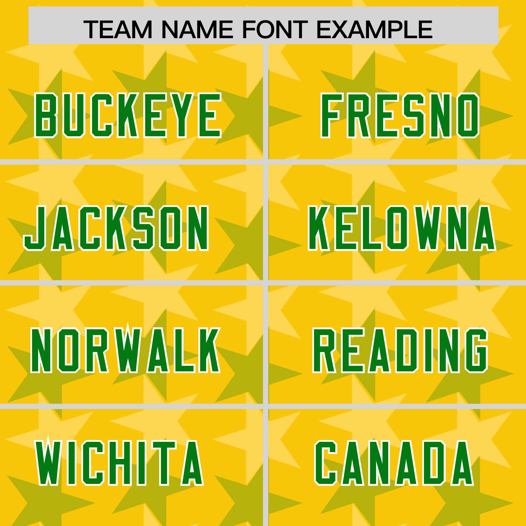 Custom Gold Kelly Green Personalized All Star Graffiti Pattern Authentic American Football Jersey