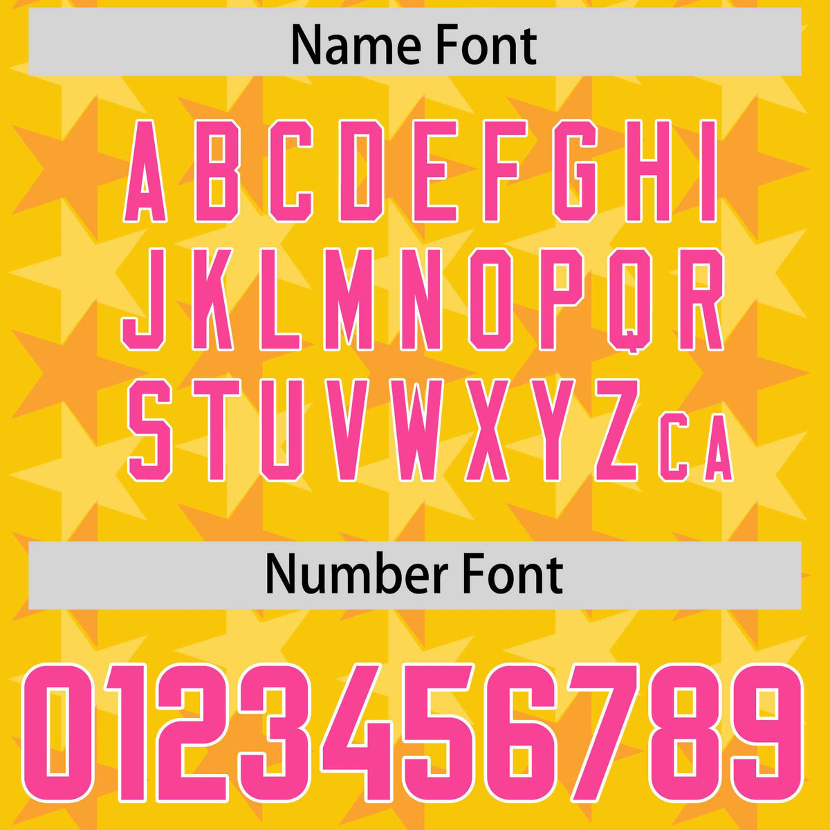 Custom Gold Pink Personalized All Star Graffiti Pattern Authentic American Football Jersey