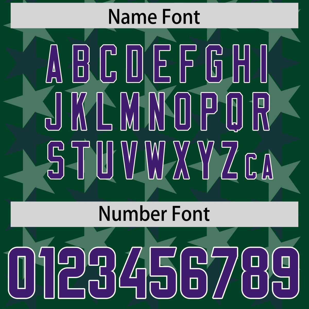 Custom Green Purple Personalized All Star Graffiti Pattern Authentic American Football Jersey