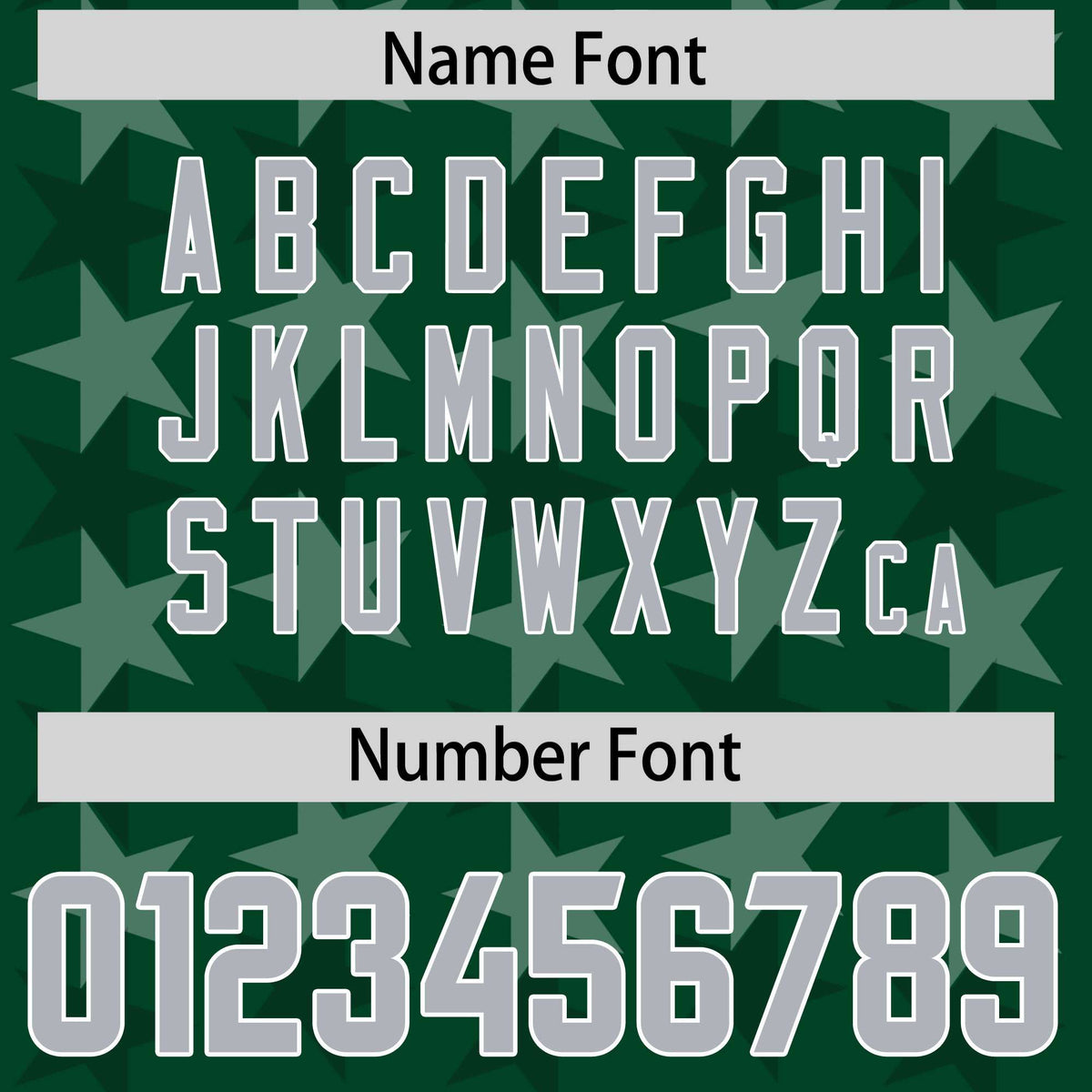 Custom Green Grey Personalized All Star Graffiti Pattern Authentic American Football Jersey