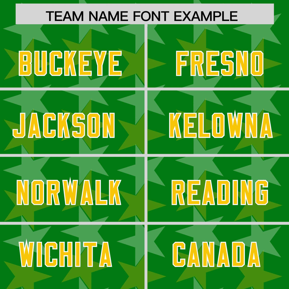 Custom Kelly Green Gold Personalized All Star Graffiti Pattern Authentic American Football Jersey