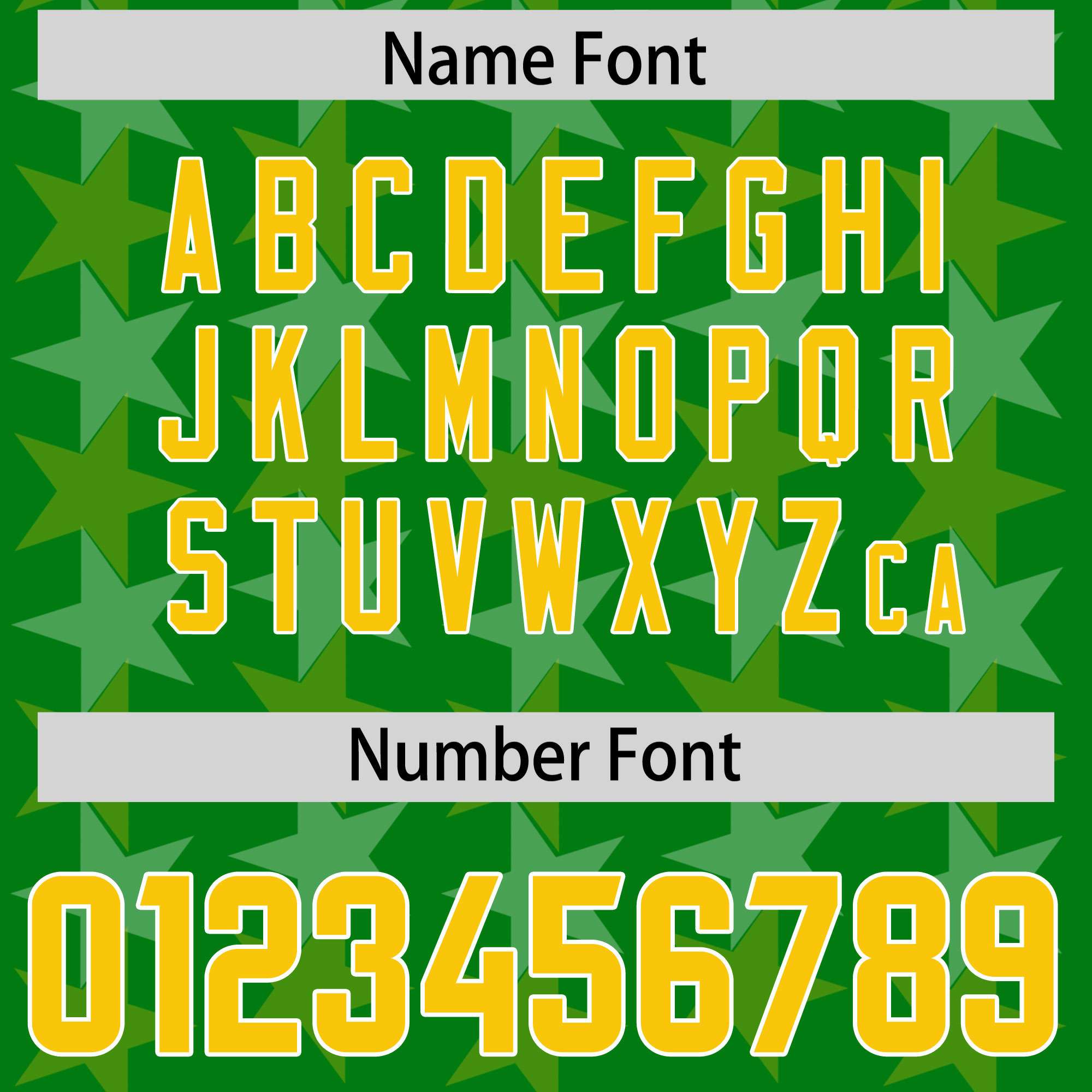 Custom Kelly Green Gold Personalized All Star Graffiti Pattern Authentic American Football Jersey