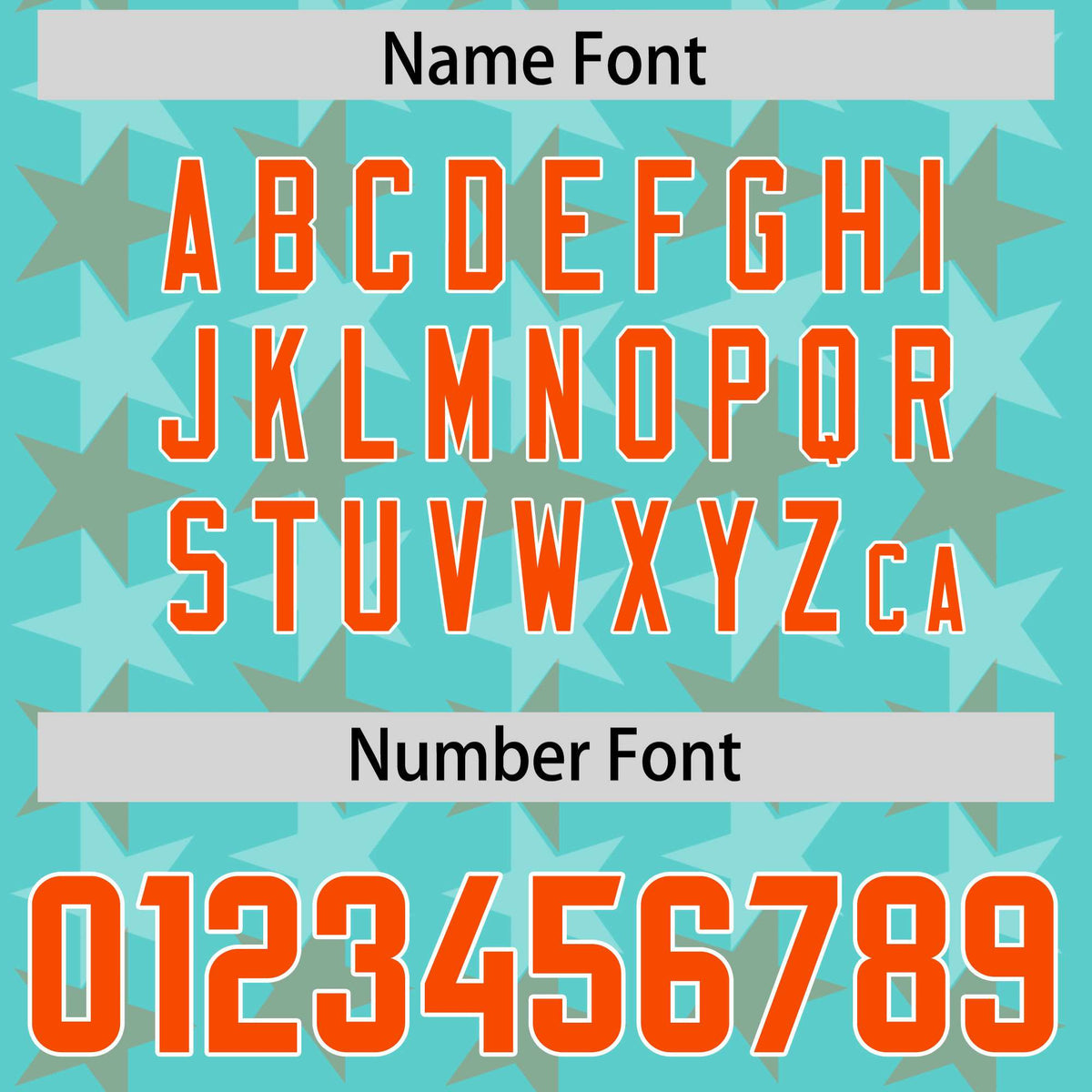 Custom Bright Green Orange Personalized All Star Graffiti Pattern Authentic American Football Jersey