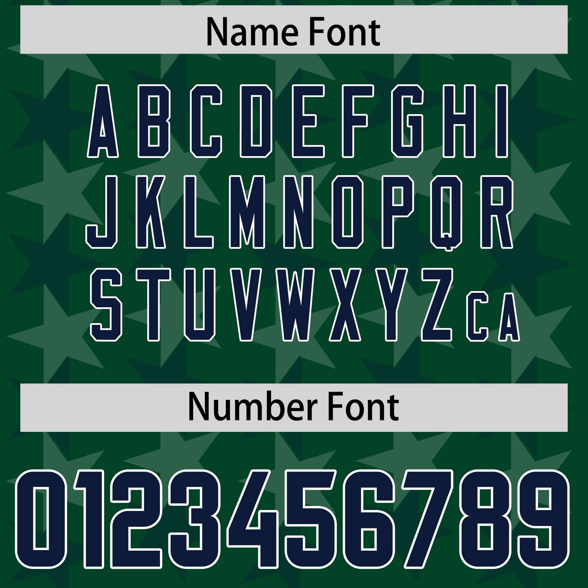 Custom Green Navy Personalized All Star Graffiti Pattern Authentic American Football Jersey