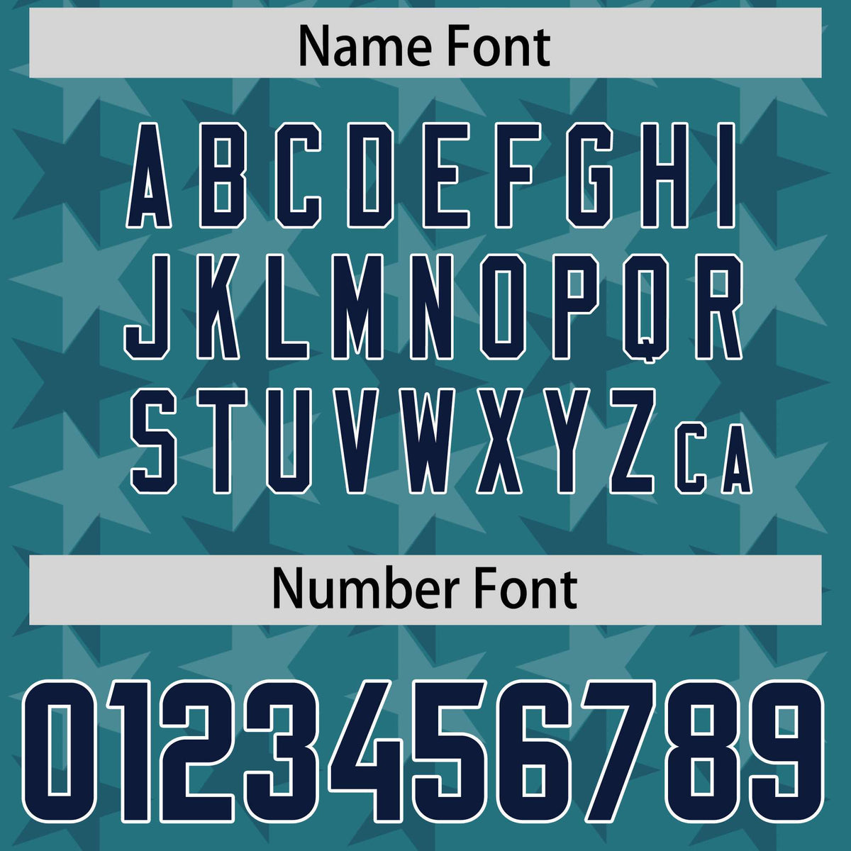 Custom Aqua Navy Personalized All Star Graffiti Pattern Authentic American Football Jersey