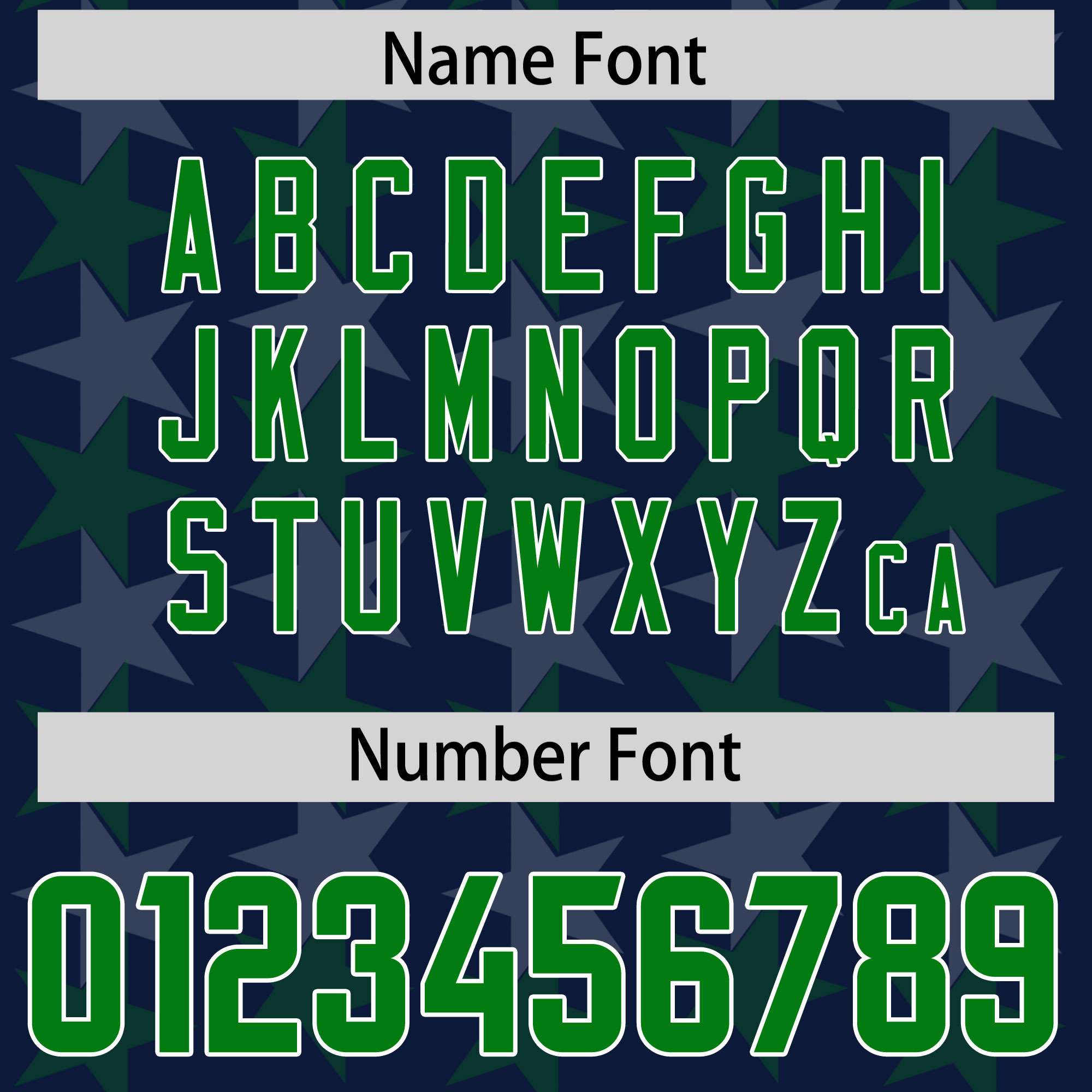 Custom Navy Kelly Green Personalized All Star Graffiti Pattern Authentic American Football Jersey