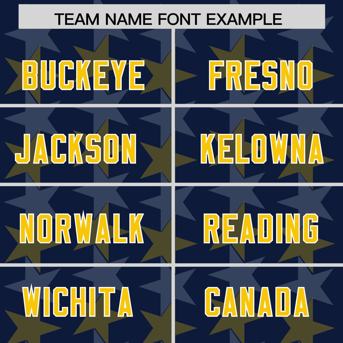 Custom Navy Gold Personalized All Star Graffiti Pattern Authentic American Football Jersey