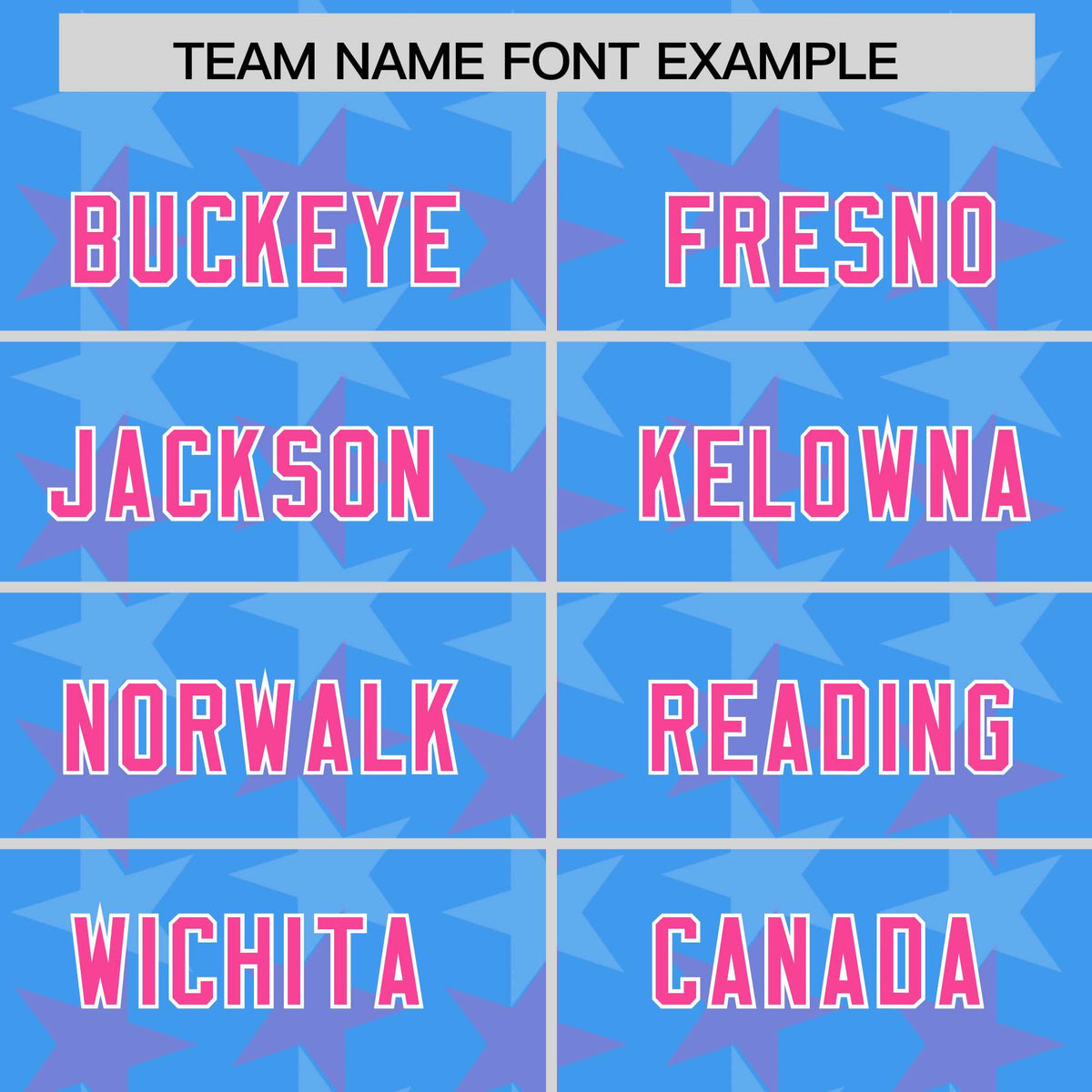 Custom Light Blue Pink Personalized All Star Graffiti Pattern Authentic American Football Jersey