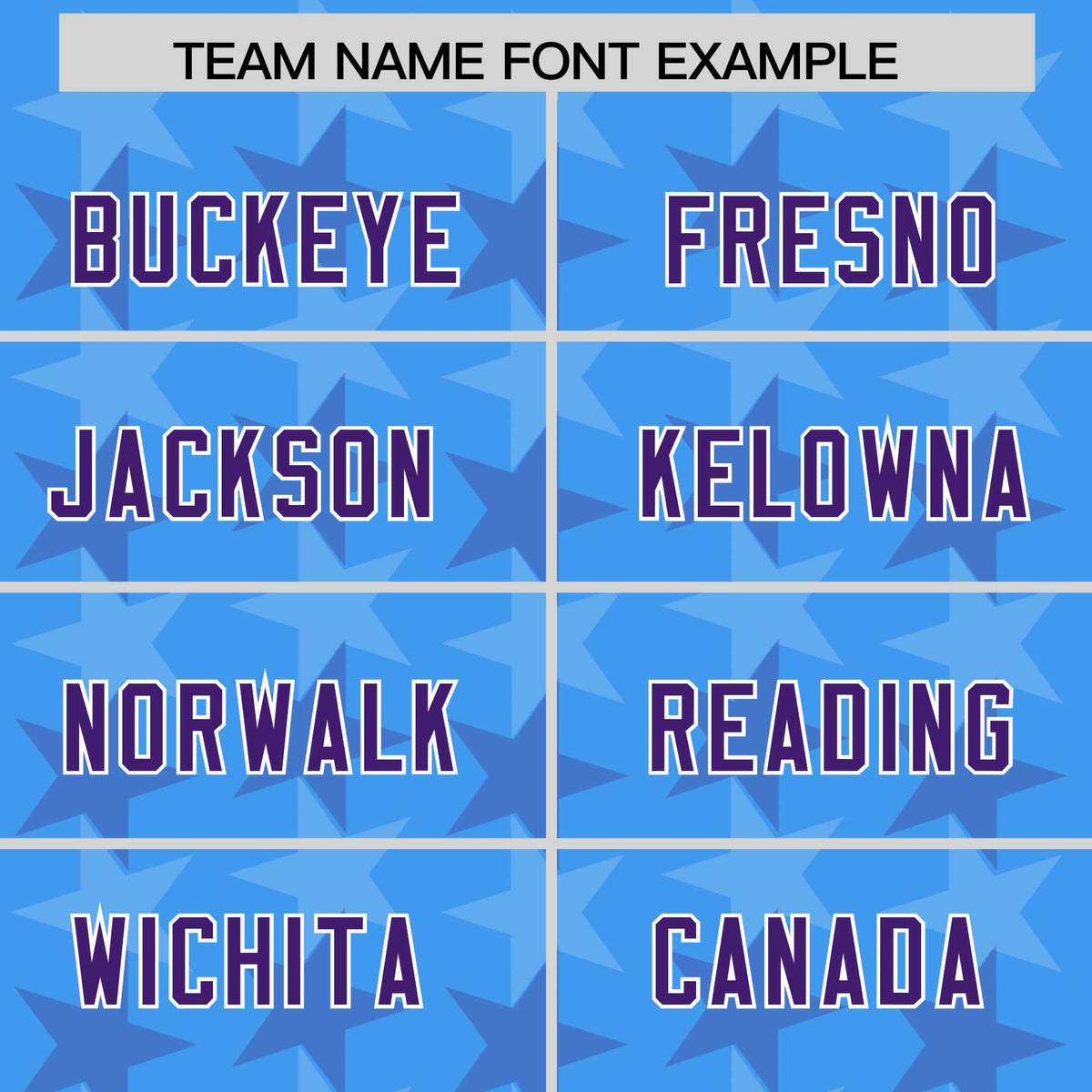 Custom Light Blue Purple Personalized All Star Graffiti Pattern Authentic American Football Jersey