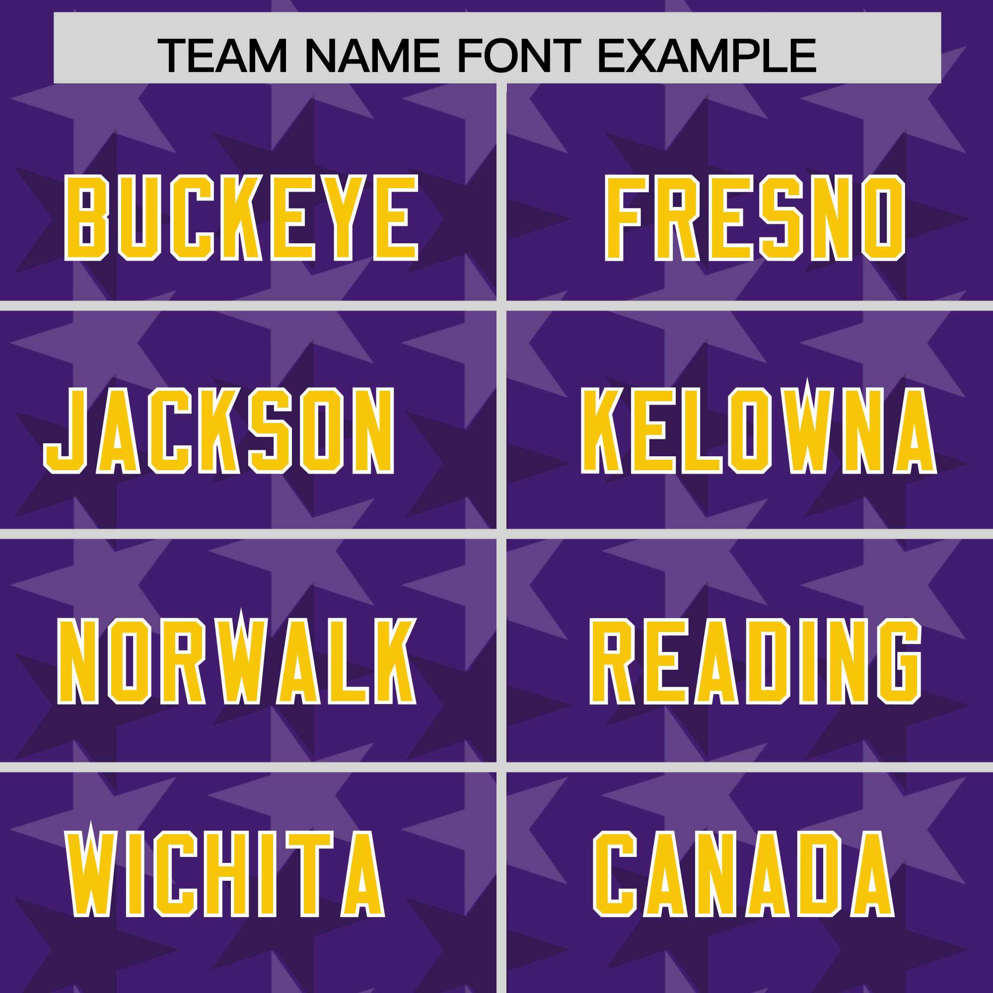 Custom Purple Gold Personalized All Star Graffiti Pattern Authentic American Football Jersey