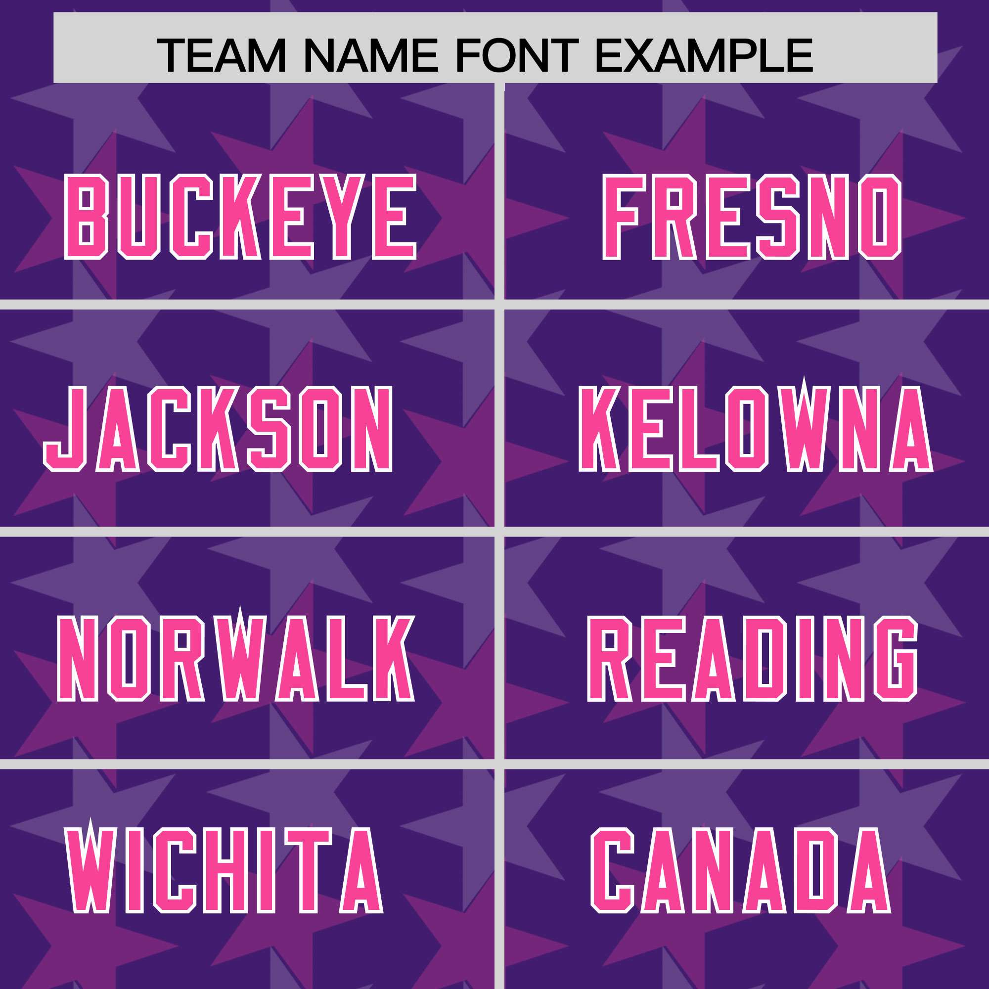 Custom Purple Pink Personalized All Star Graffiti Pattern Authentic American Football Jersey