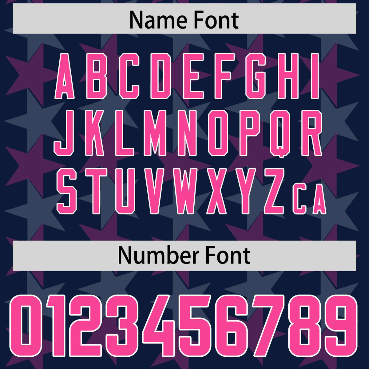 Custom Navy Pink Personalized All Star Graffiti Pattern Authentic American Football Jersey