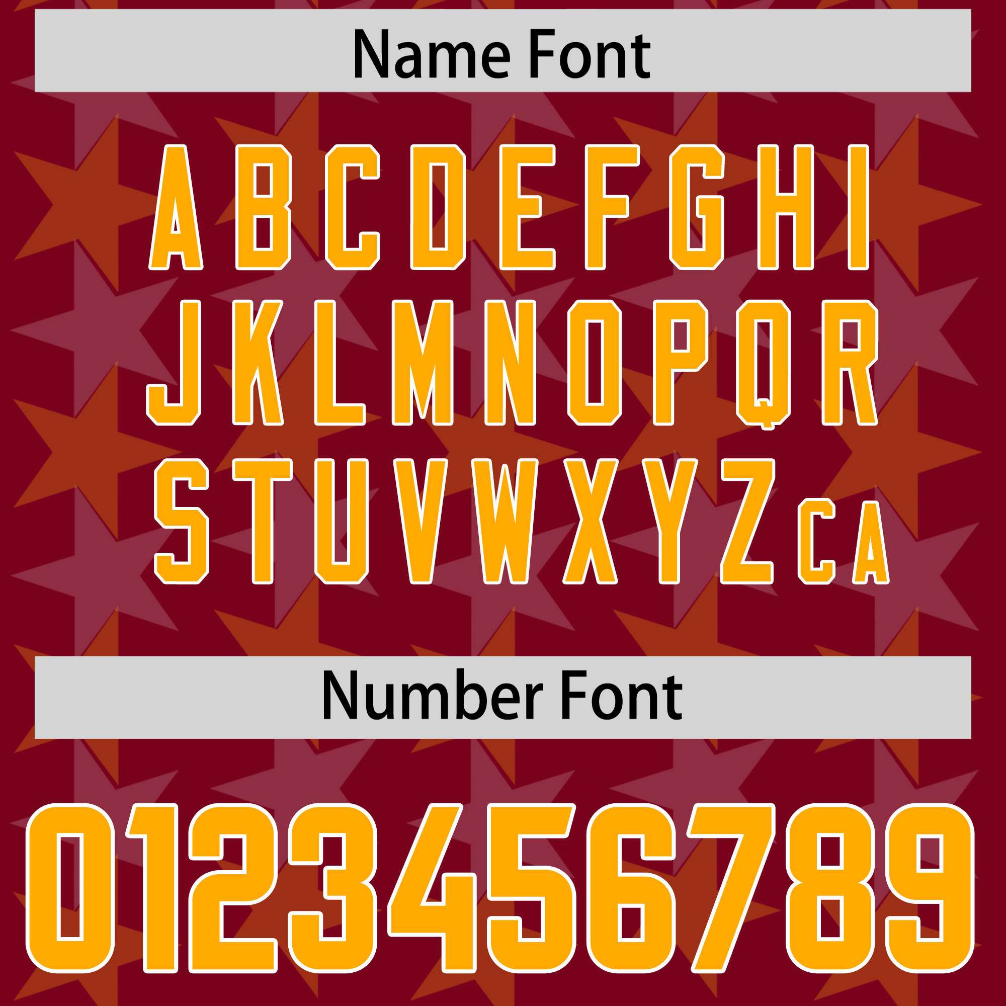 Custom Crimson Yellow Personalized All Star Graffiti Pattern Authentic American Football Jersey