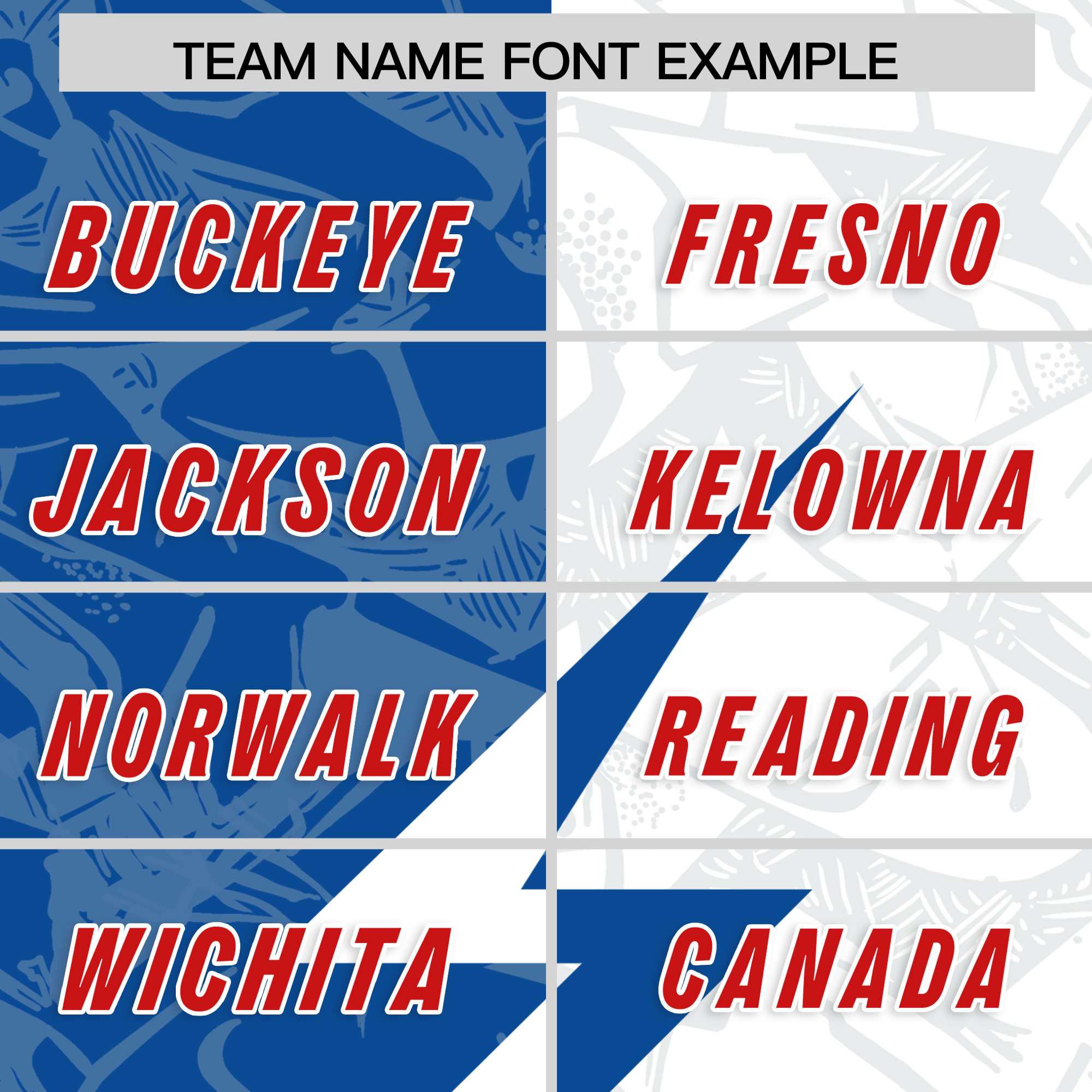 Custom White Royal Split Personalized Lightning Pattern American Football Jersey