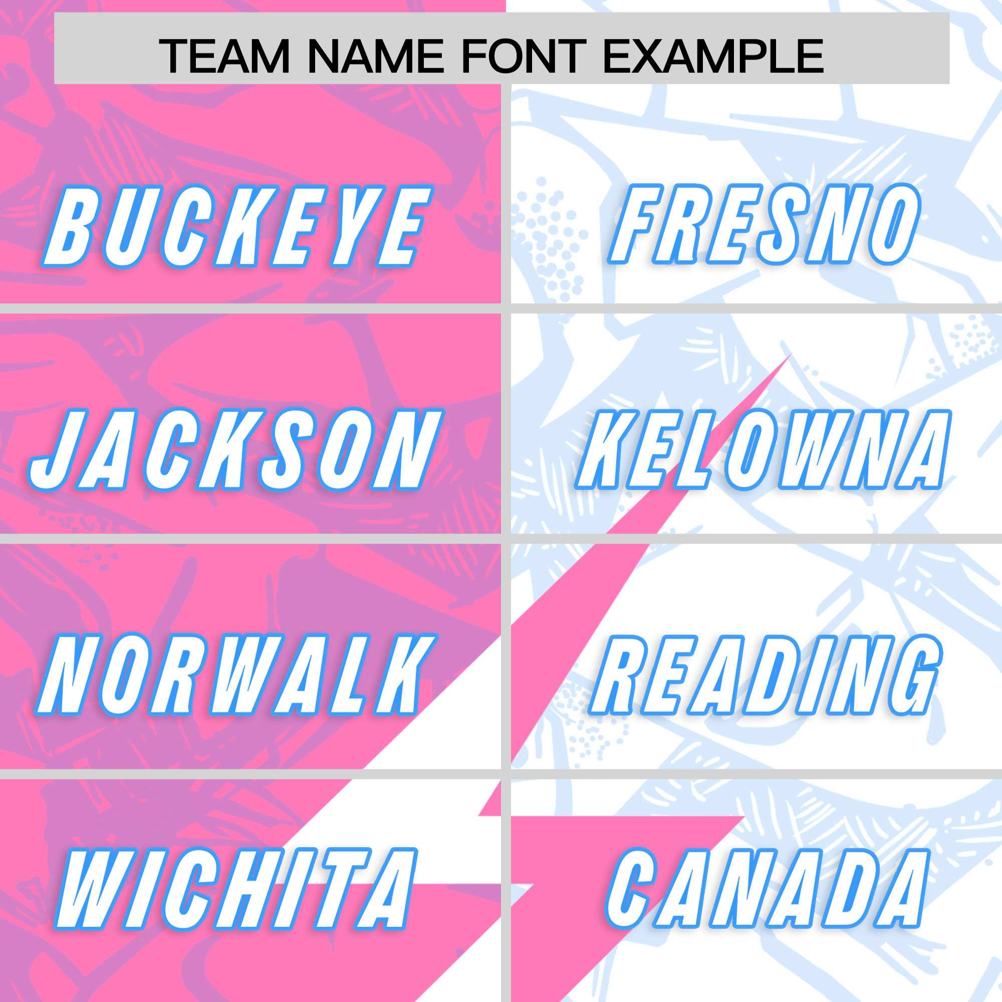 Custom White Pink Split Personalized Lightning Pattern American Football Jersey