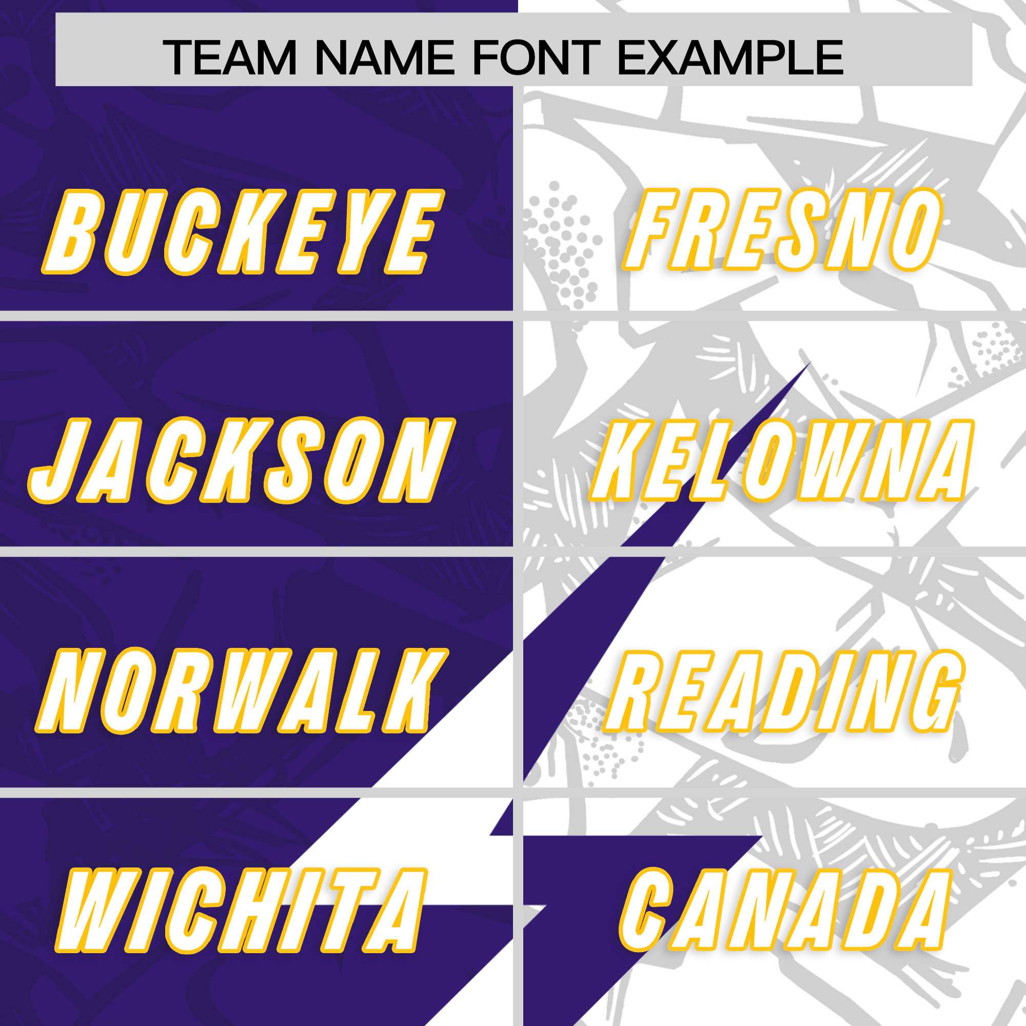 Custom Purple White Split Personalized Lightning Pattern American Football Jersey