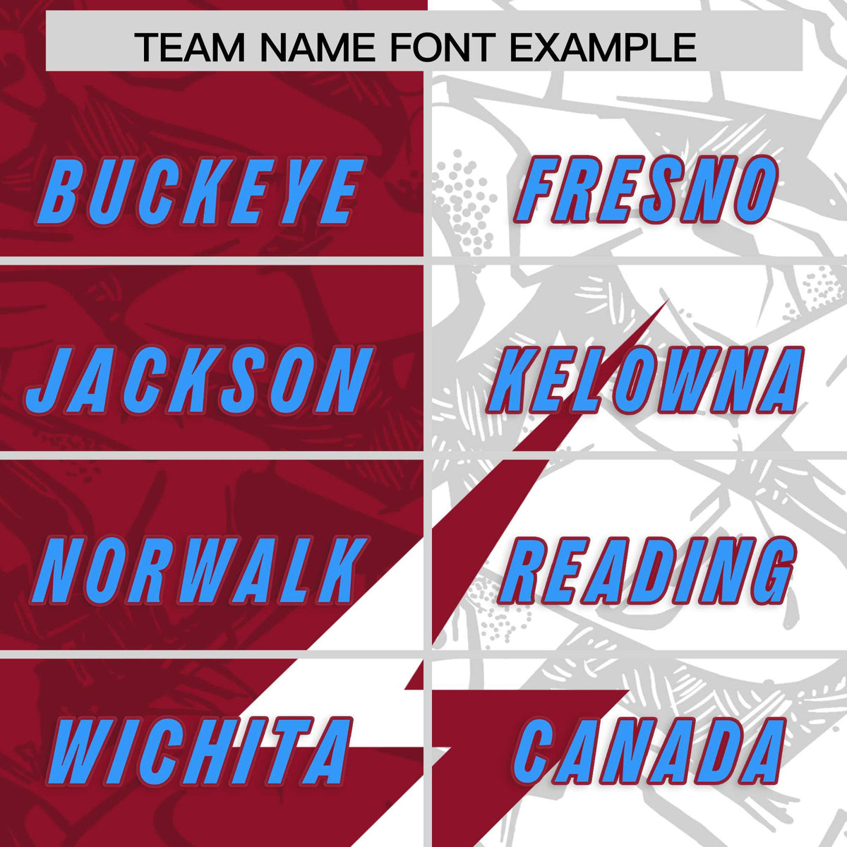 Custom Cardinal White Split Personalized Lightning Pattern American Football Jersey