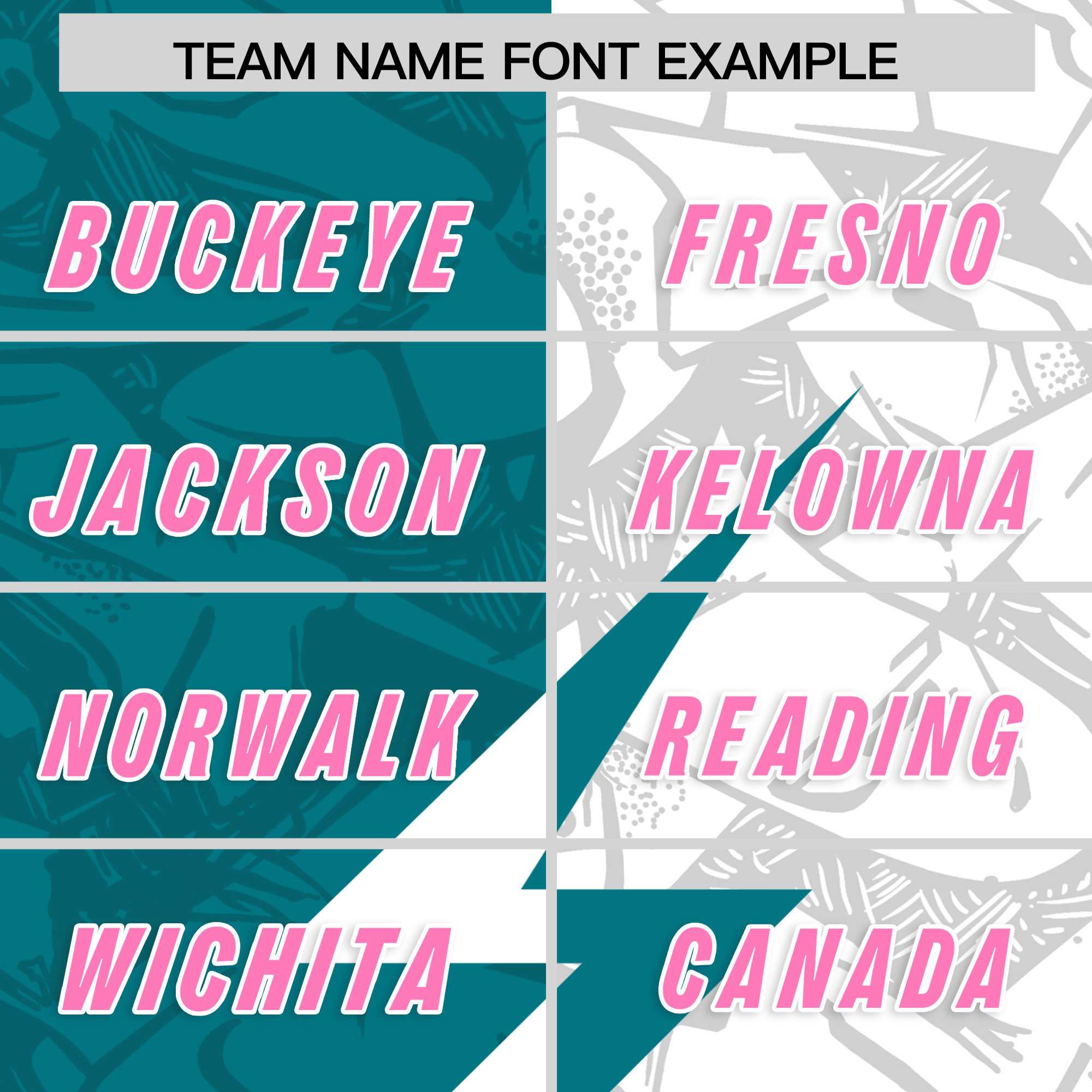 Custom Aqua White Split Personalized Lightning Pattern American Football Jersey