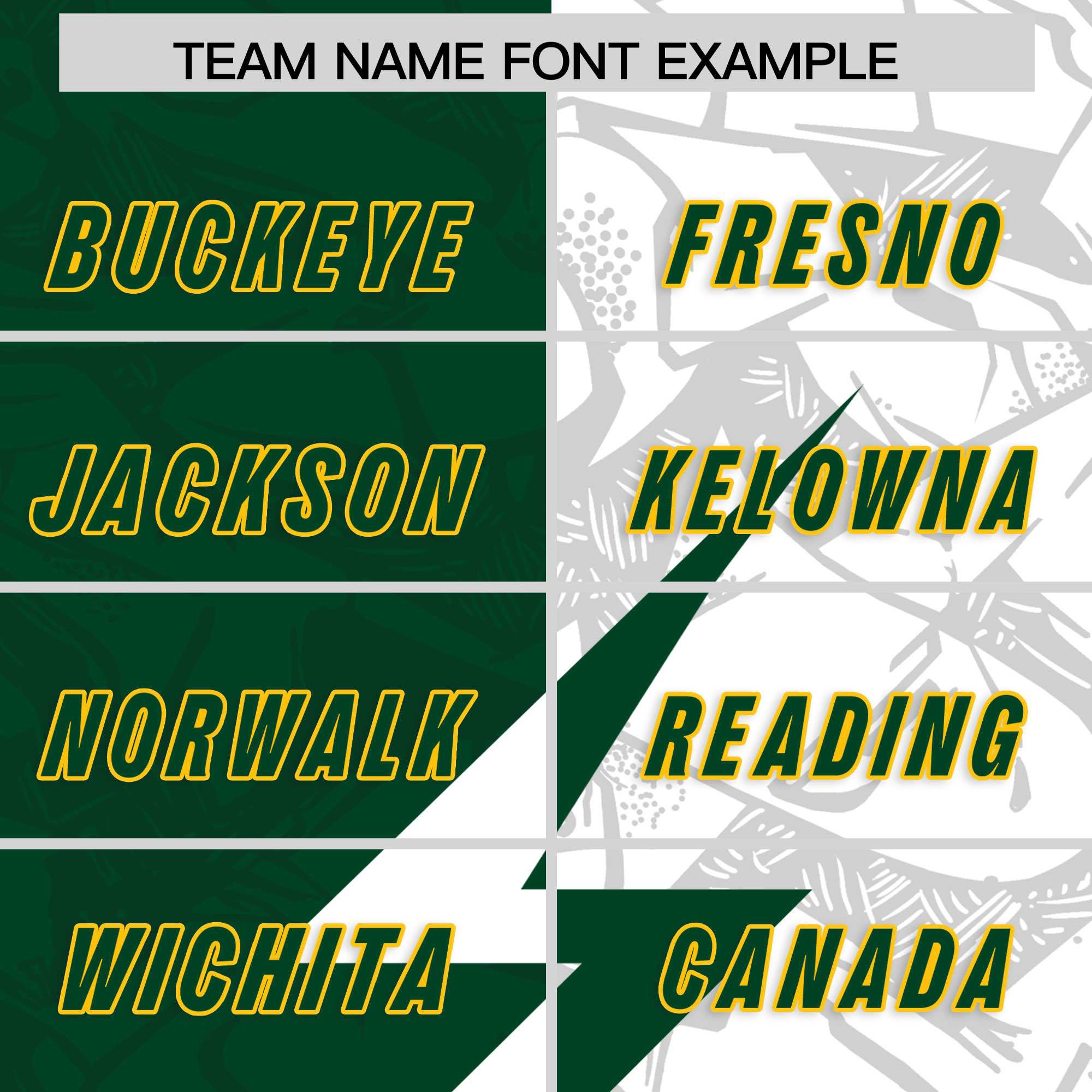 Custom Green White Split Personalized Lightning Pattern American Football Jersey