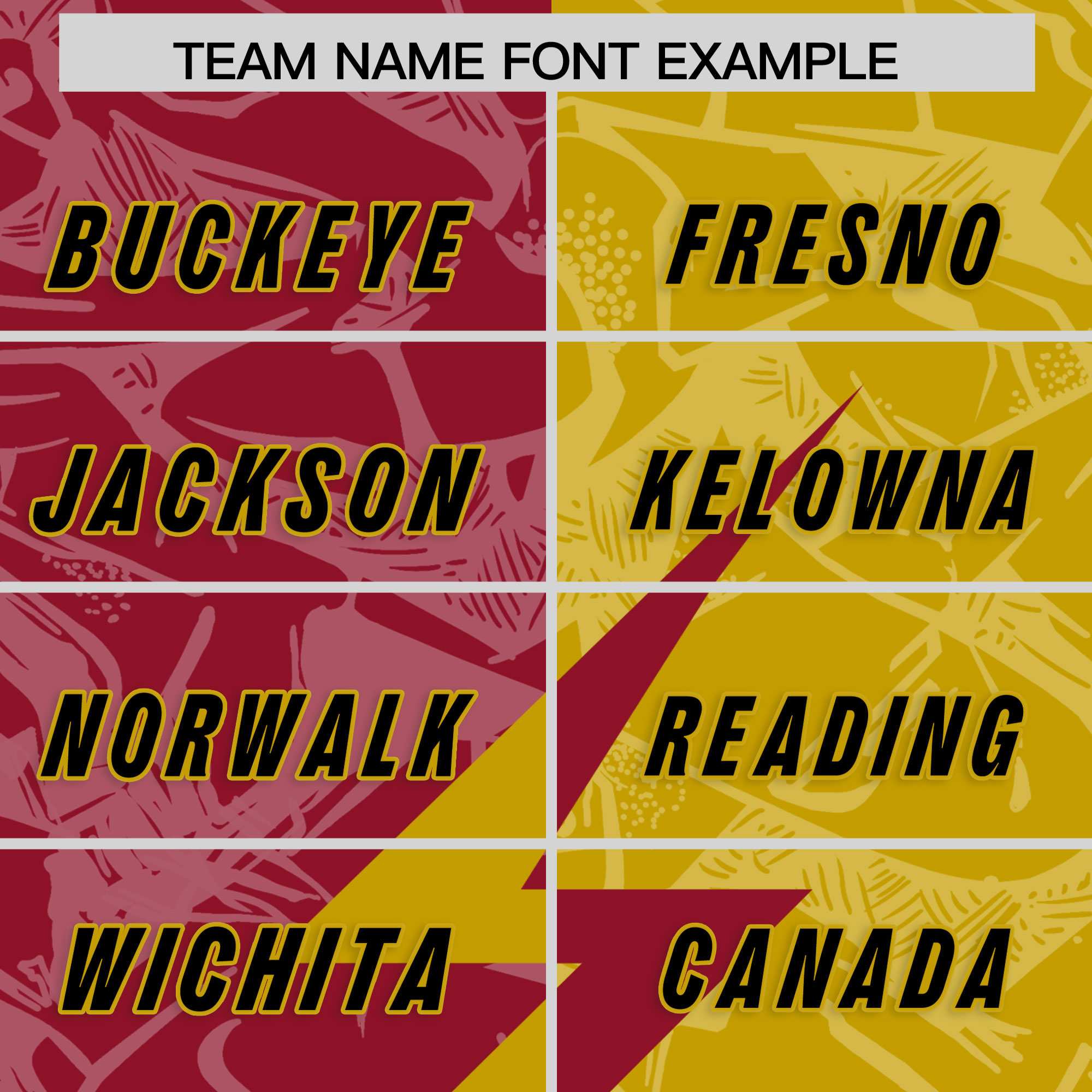 Custom Old Gold Cardinal Split Personalized Lightning Pattern American Football Jersey